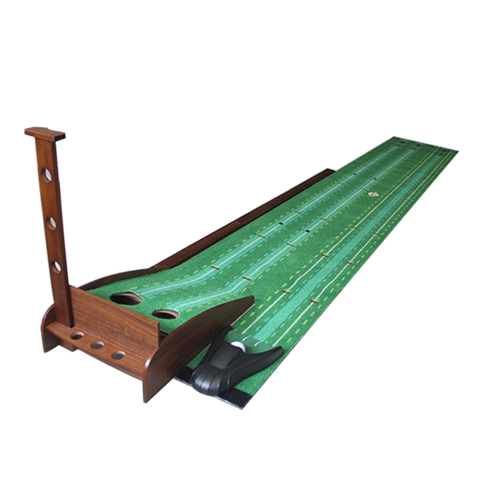 Golf Putting Mat Garden Portable Golf Hitting Mat Office Improve Golf Skills Style B