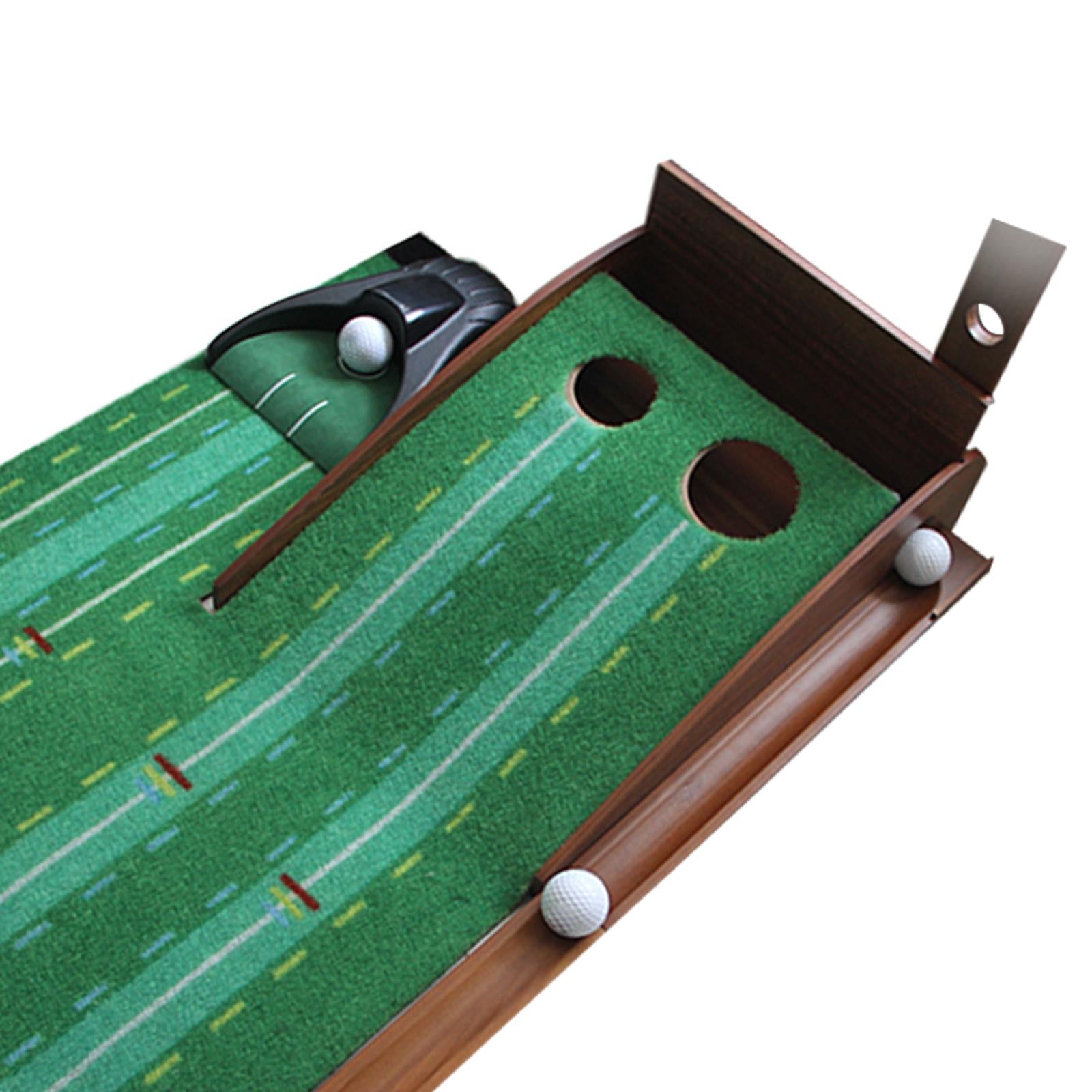 Golf Putting Mat Garden Portable Golf Hitting Mat Office Improve Golf Skills Style B