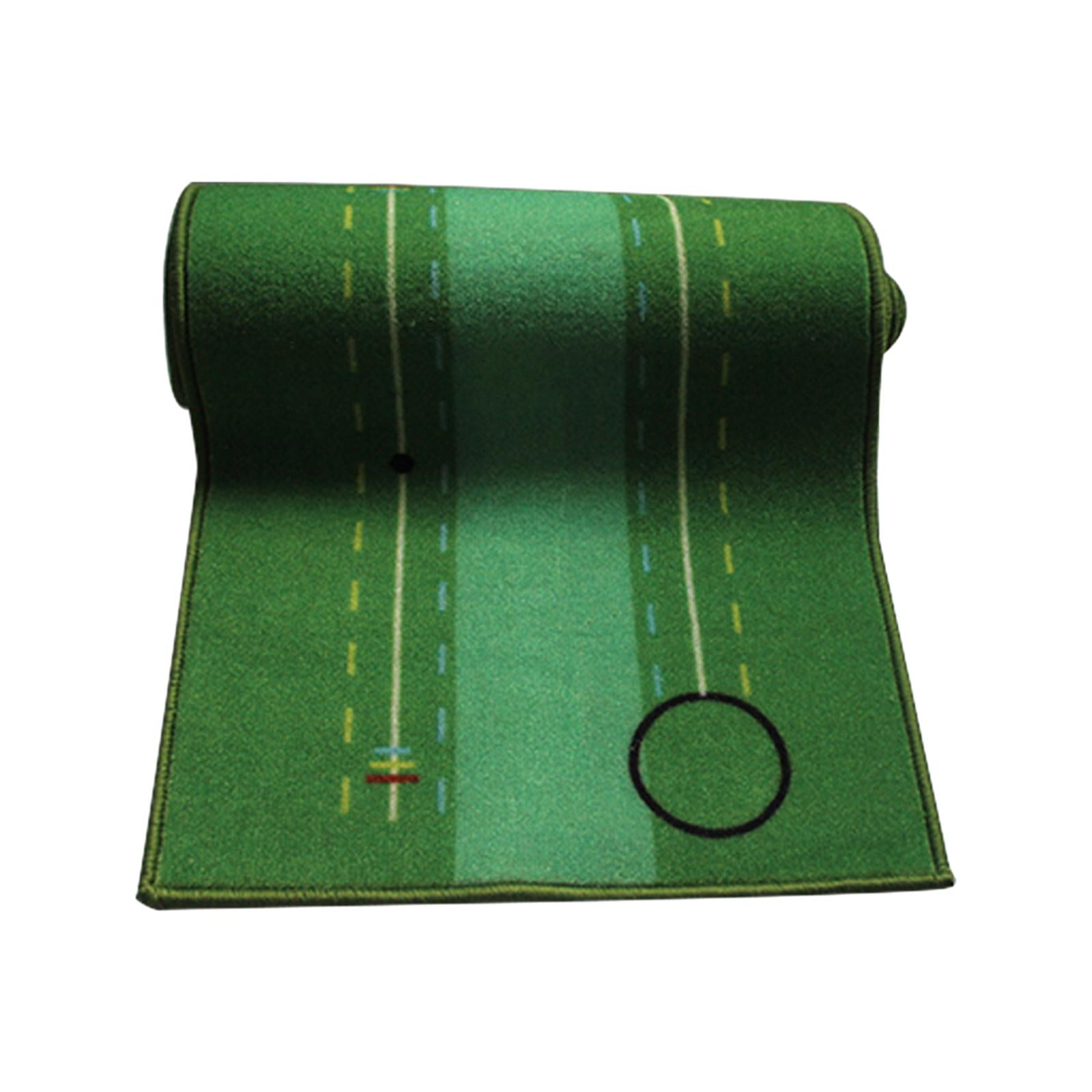 Golf Putting Mat Garden Portable Golf Hitting Mat Office Improve Golf Skills Style B