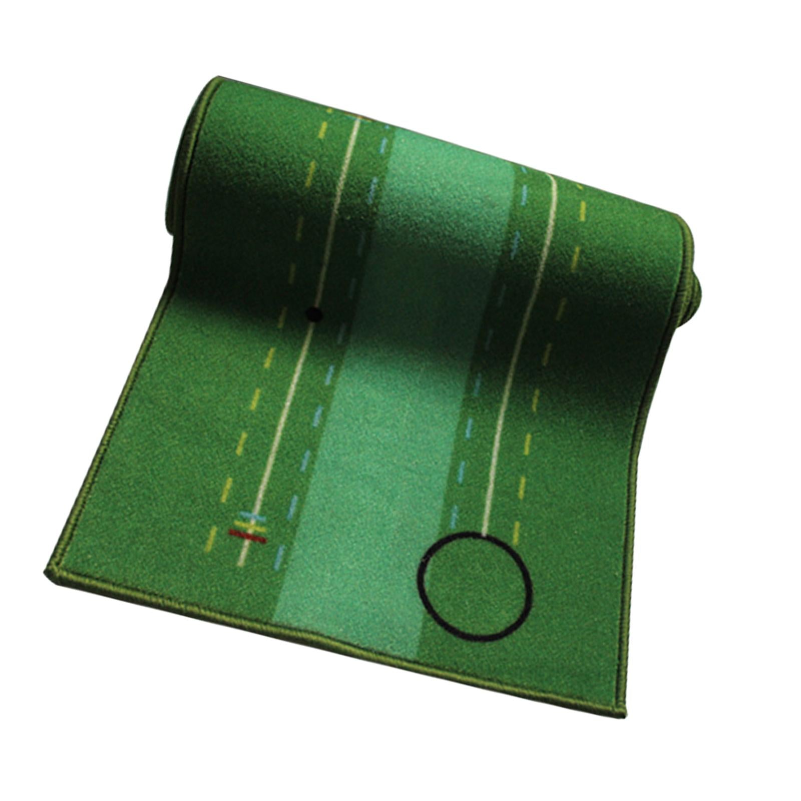 Golf Putting Mat Garden Portable Golf Hitting Mat Office Improve Golf Skills Style B