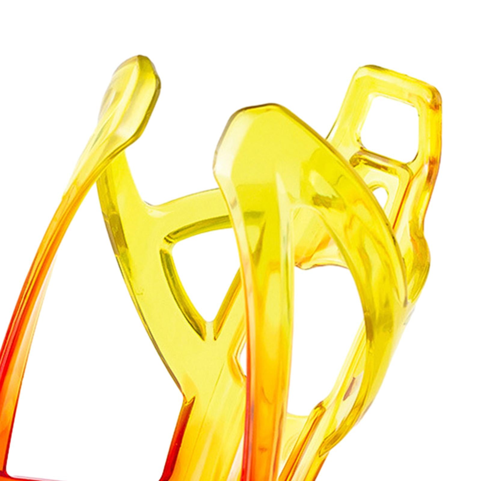 Bike Water Bottle Holder Strong Water Drink Holder for Mountain Bike Cycling Red Yellow