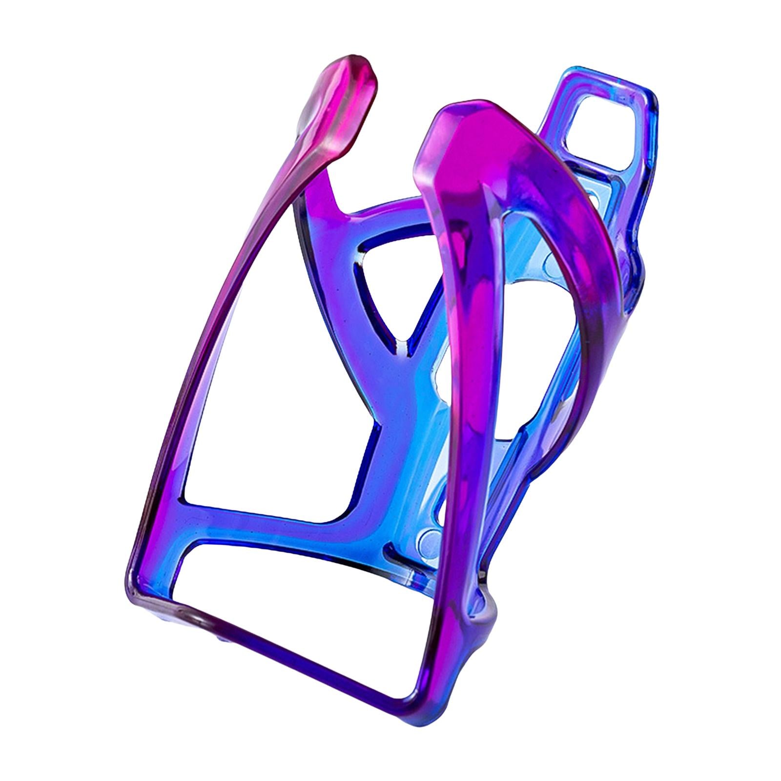 Bike Water Bottle Holder Strong Water Drink Holder for Mountain Bike Cycling Blue Purple