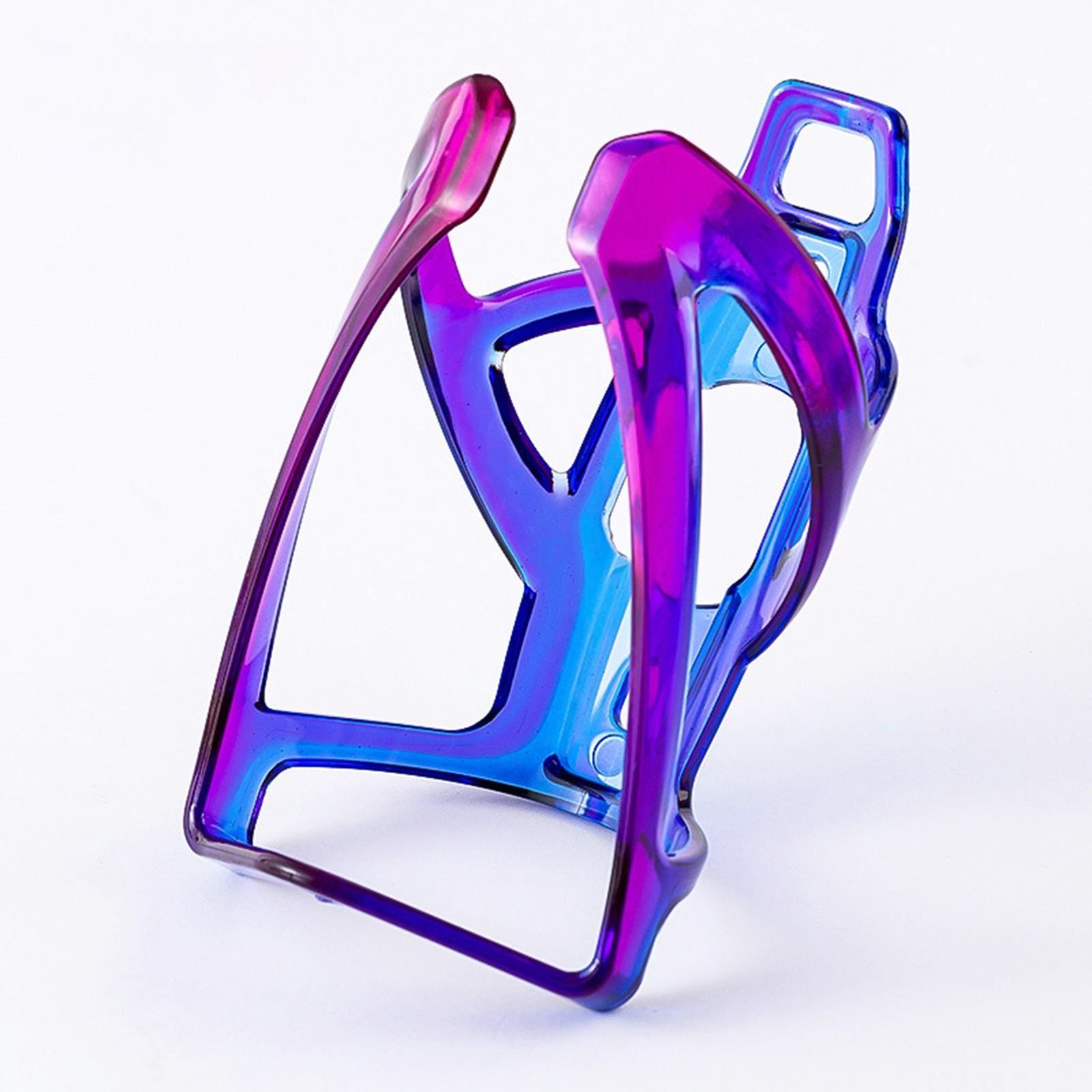 Bike Water Bottle Holder Strong Water Drink Holder for Mountain Bike Cycling Blue Purple