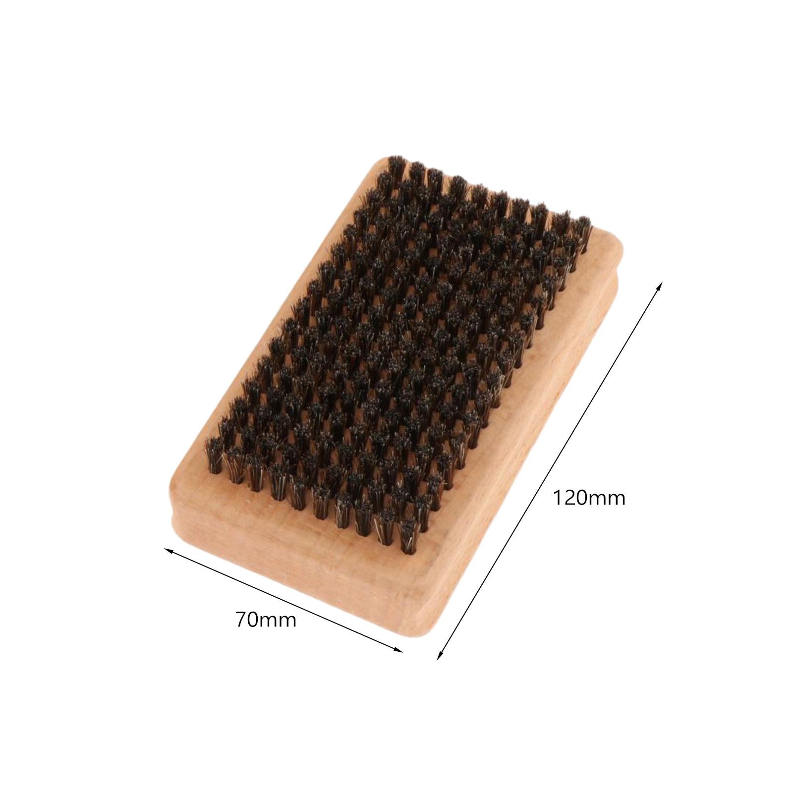 Snowboard Wax Brush Removing Wax Convenient Ski Brush for Outdoor Ski Travel Horsehair Brush
