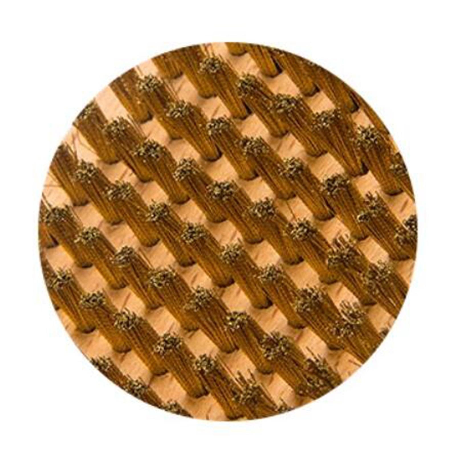 Snowboard Wax Brush Removing Wax Convenient Ski Brush for Outdoor Ski Travel Copper Wire Brush
