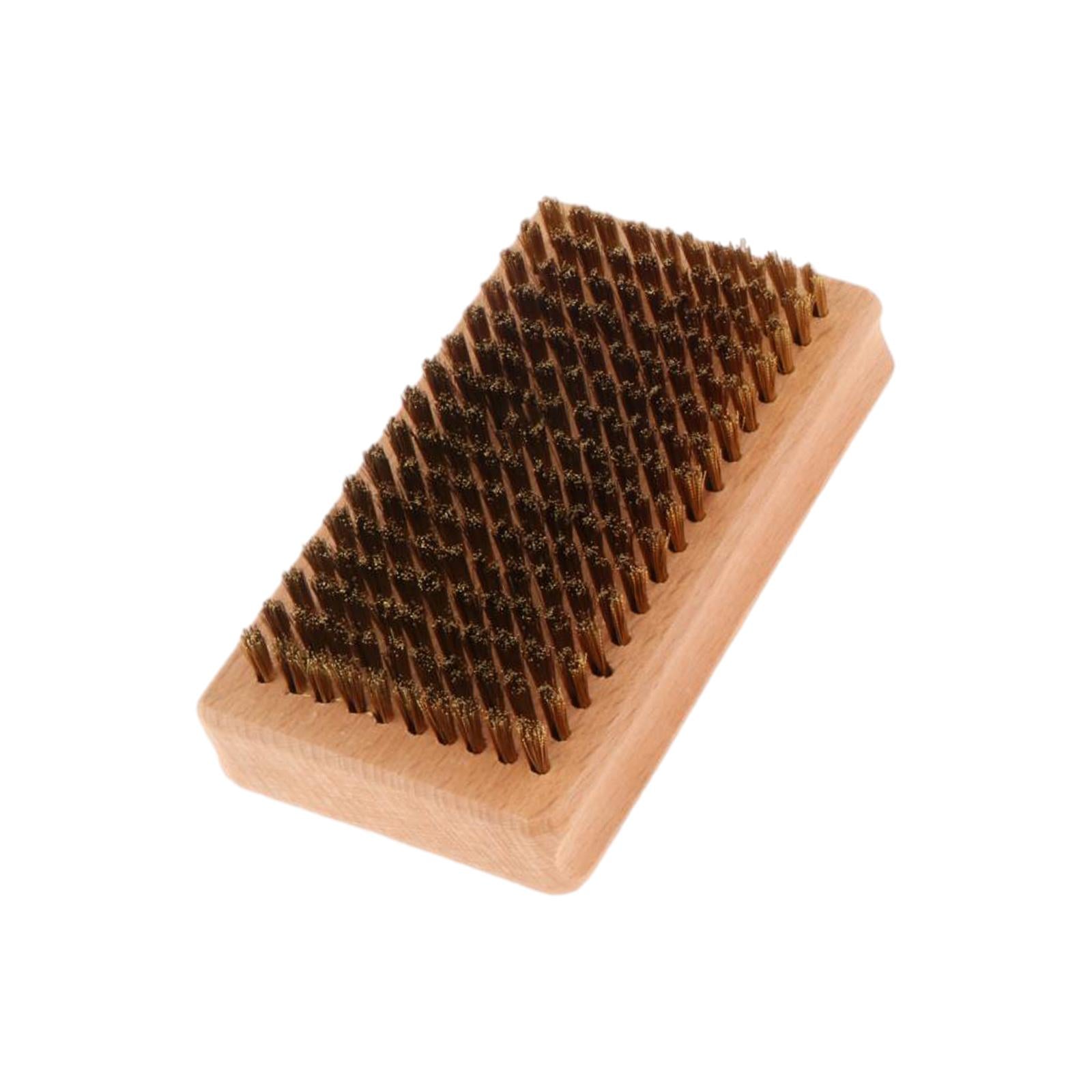 Snowboard Wax Brush Removing Wax Convenient Ski Brush for Outdoor Ski Travel Copper Wire Brush