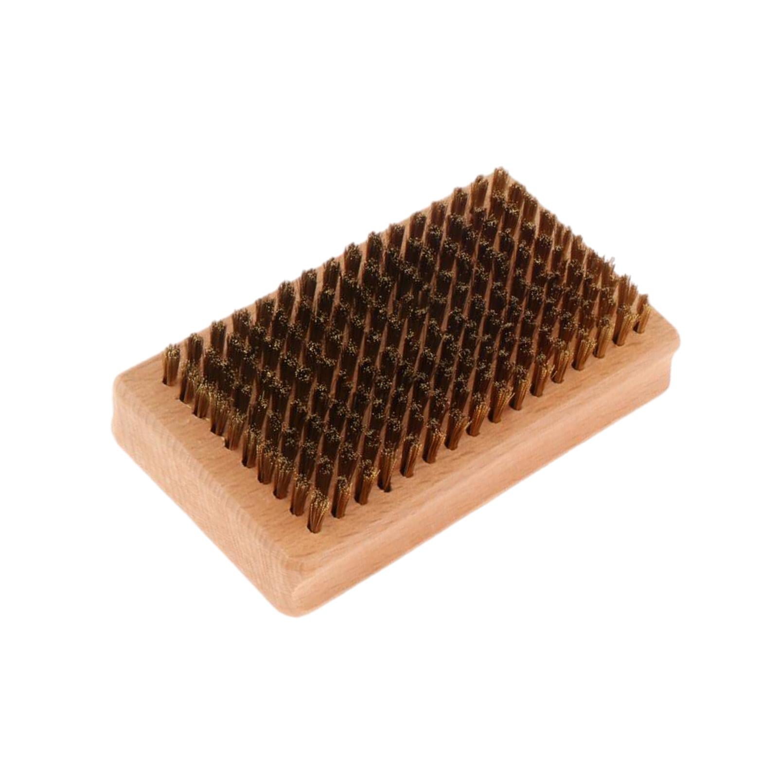 Snowboard Wax Brush Removing Wax Convenient Ski Brush for Outdoor Ski Travel Copper Wire Brush