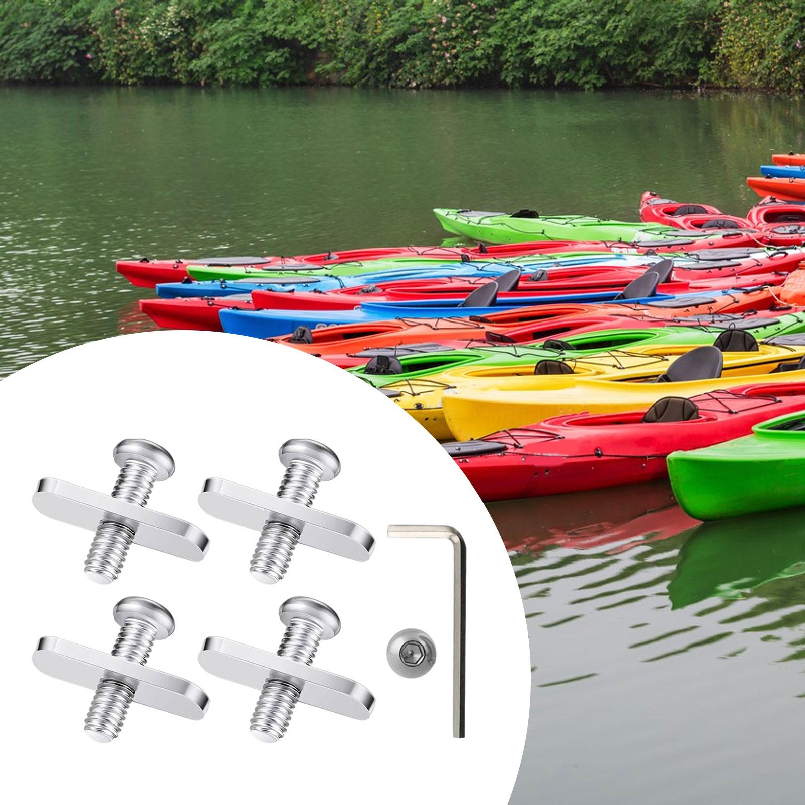 Kayak Rail Track Screw Nuts Kayak Hardware Rail Mounting Accessories Premium