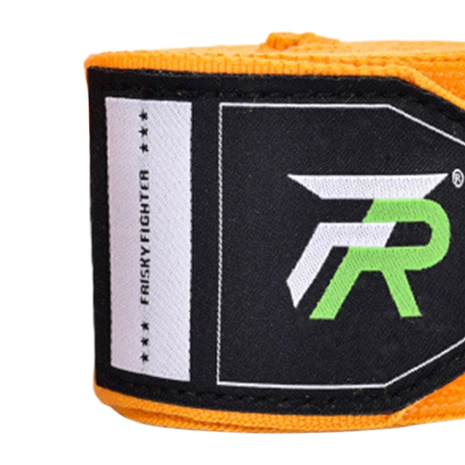 2x Boxing Hand Wraps 300cm Kickboxing Hand Wraps for Workout Sparring Karate Yellow