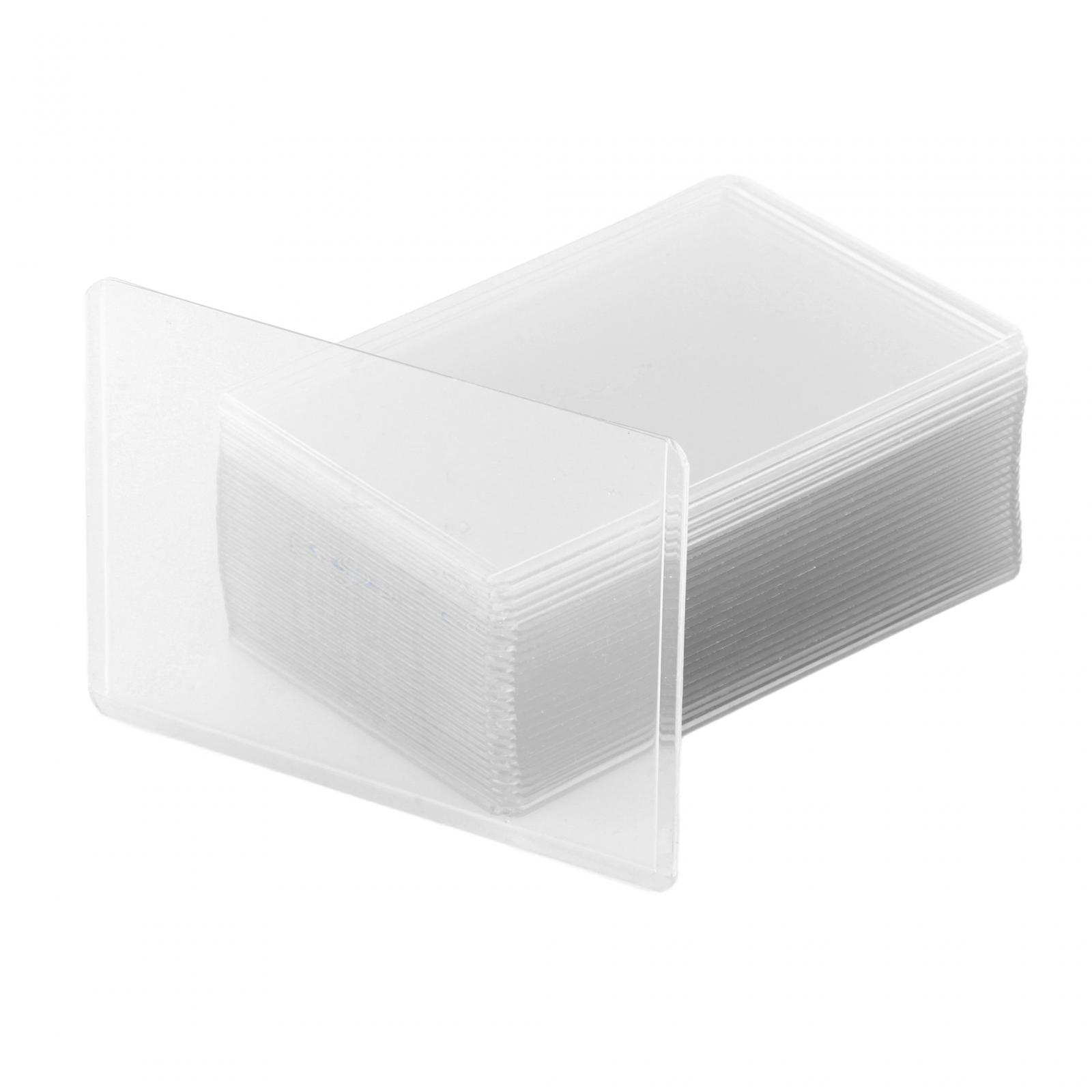 25 Pieces Card Sleeves Portable for Hobbyists Golf Hockey Cards Sports Cards