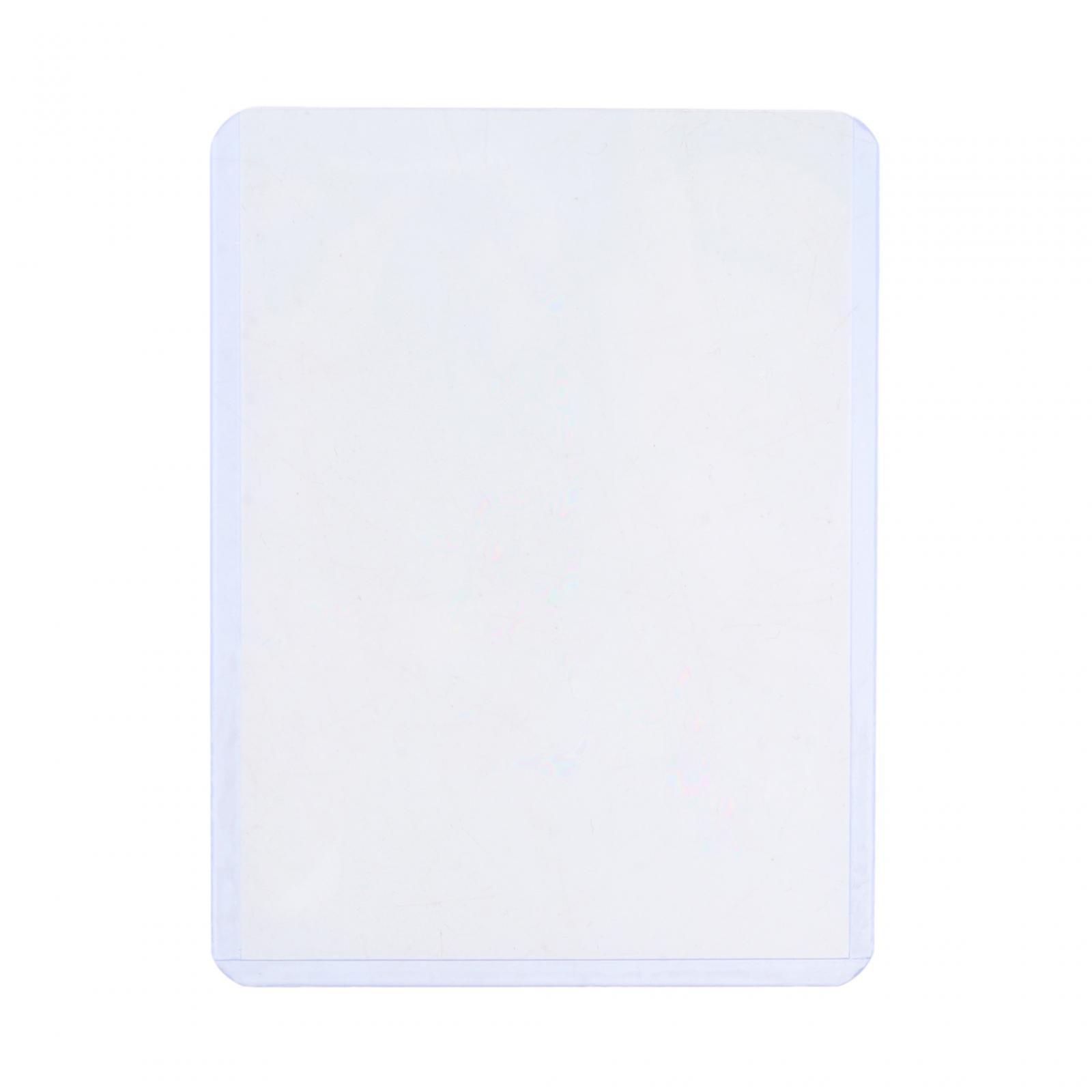 25 Pieces Clear Card Sleeves for Gaming Cards Golf Hockey Cards Sports Cards