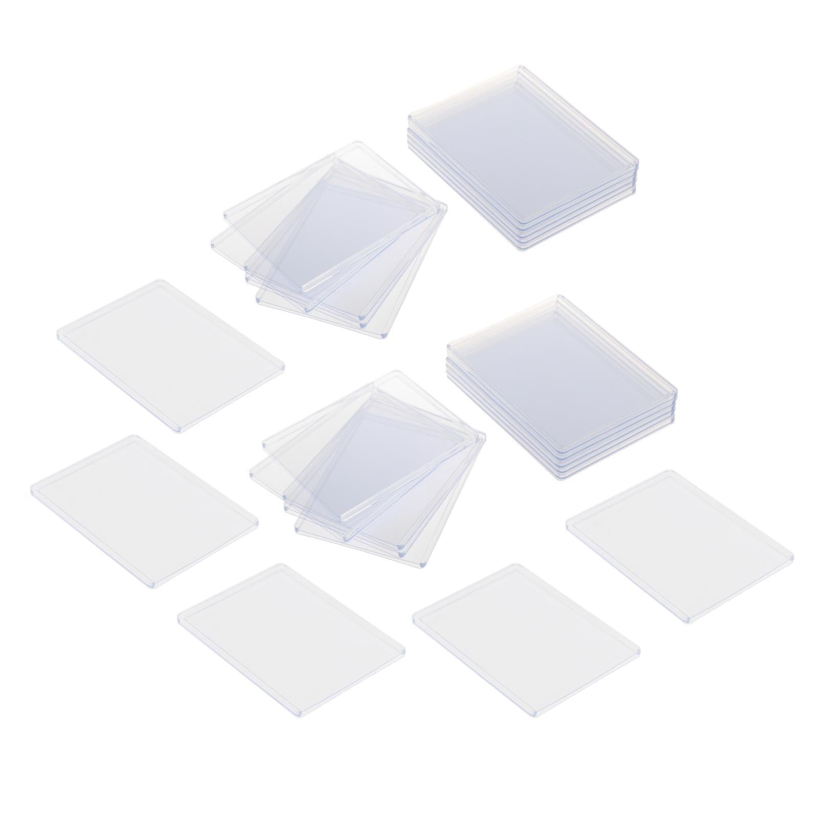 25Pcs Trading Card Sleeves for Gaming Cards Golf Hockey Cards Pro Collectors