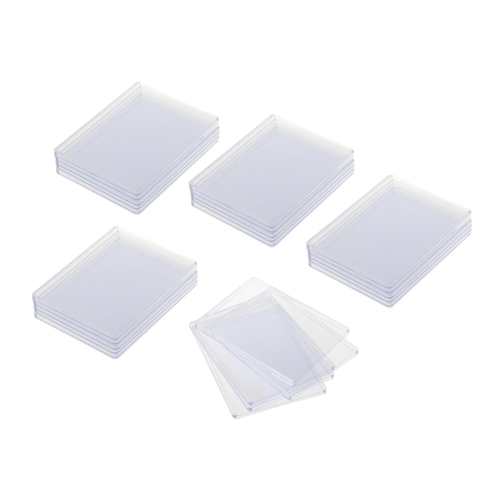25Pcs Trading Card Sleeves for Gaming Cards Golf Hockey Cards Pro Collectors