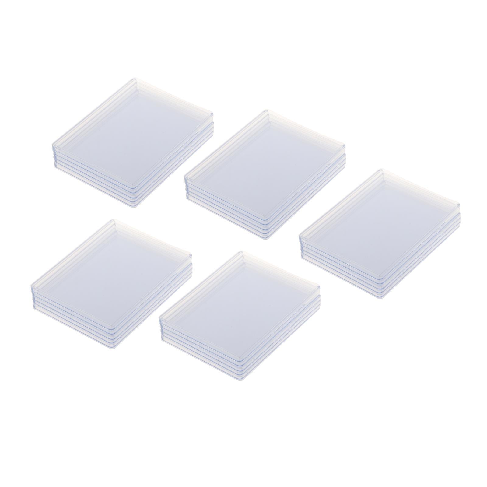 25Pcs Trading Card Sleeves for Gaming Cards Golf Hockey Cards Pro Collectors