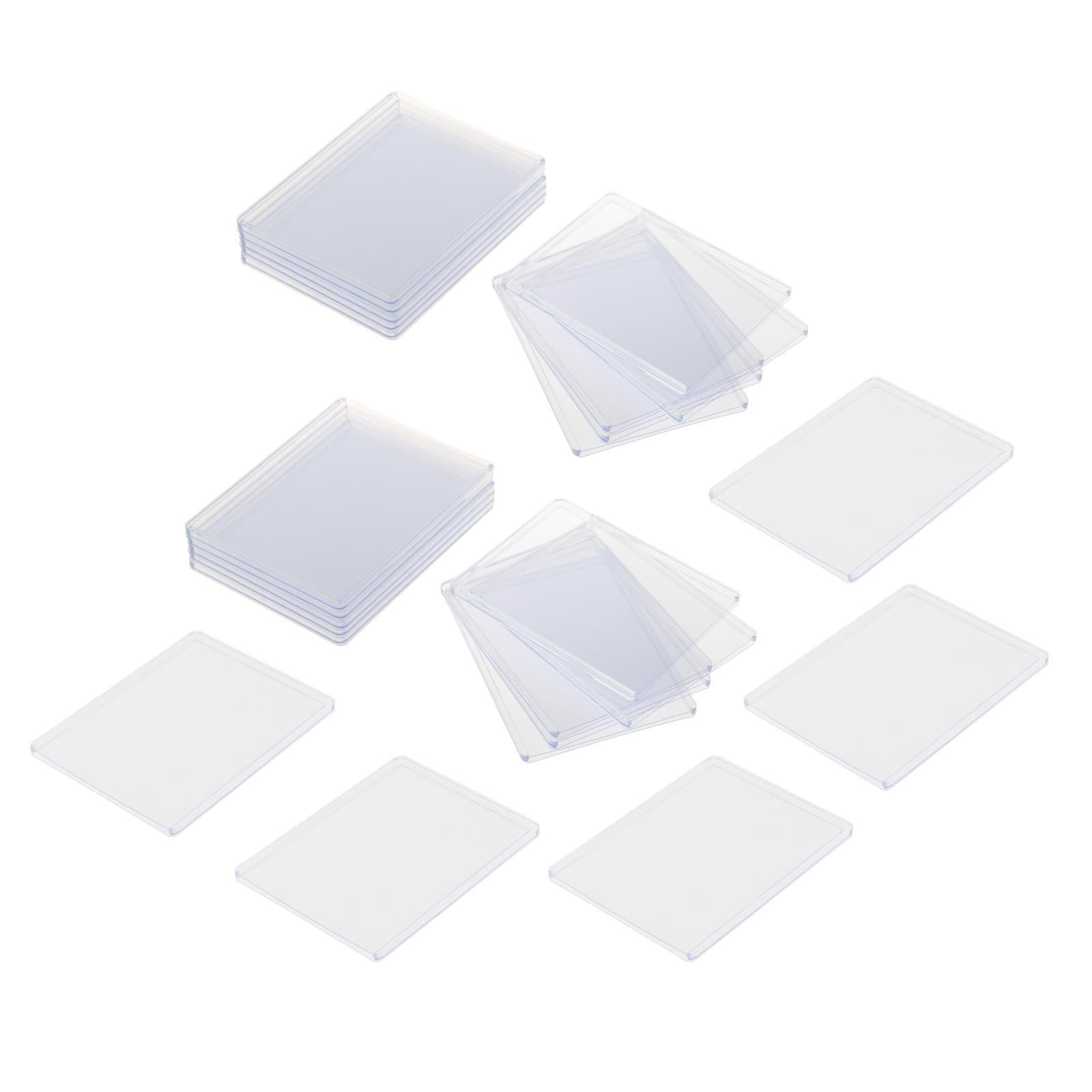 25Pcs Trading Card Sleeves for Gaming Cards Golf Hockey Cards Pro Collectors