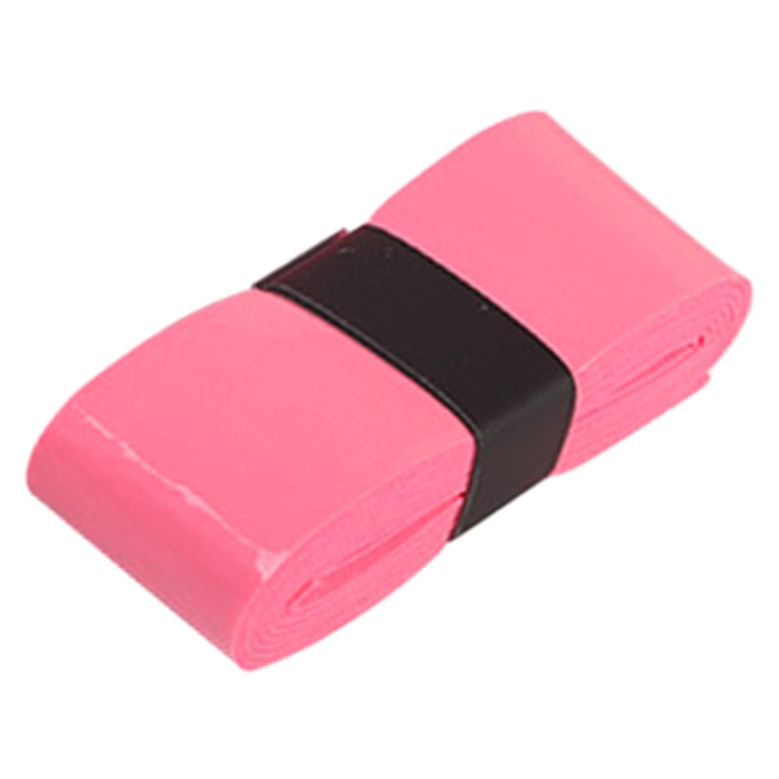 2xTennis Badminton Racket Wrap Tape Accessories Overgrip Grip Tape Handle Tape Pink