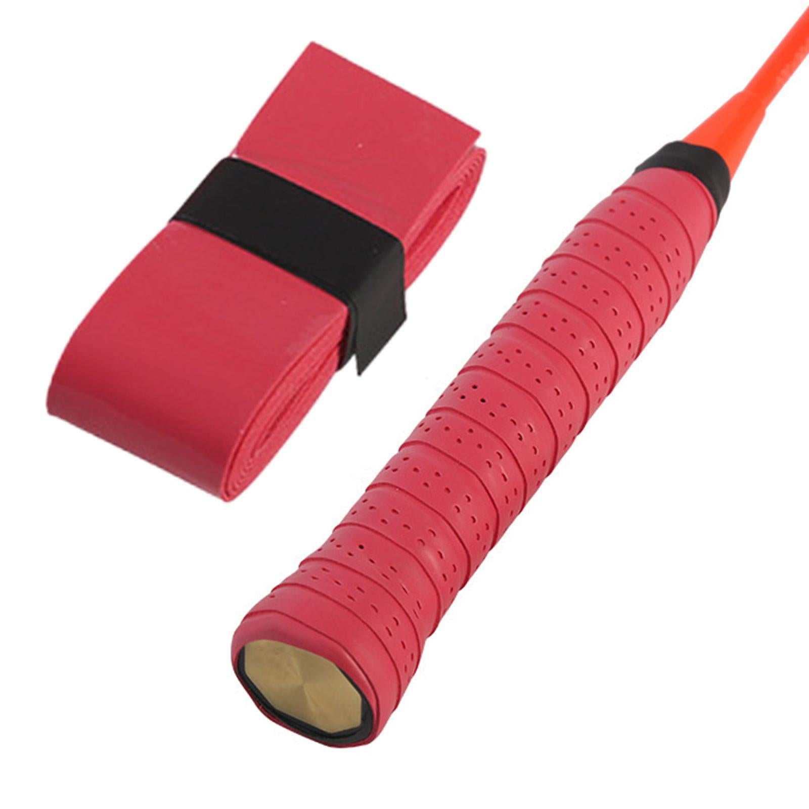 Tennis Badminton Racket Wrap Tape Accessories Overgrip Grip Tape Handle Tape Red