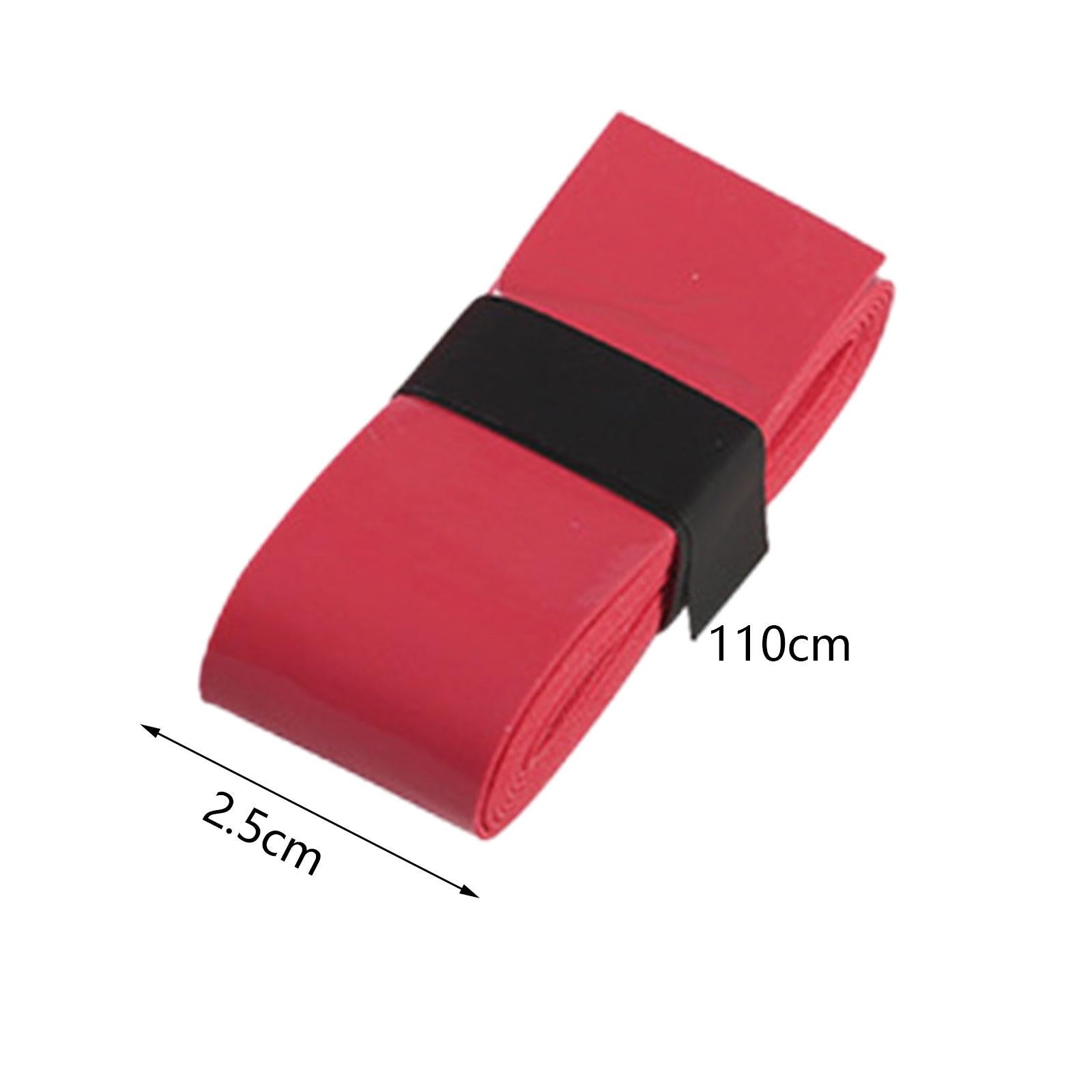 Tennis Badminton Racket Wrap Tape Accessories Overgrip Grip Tape Handle Tape Red