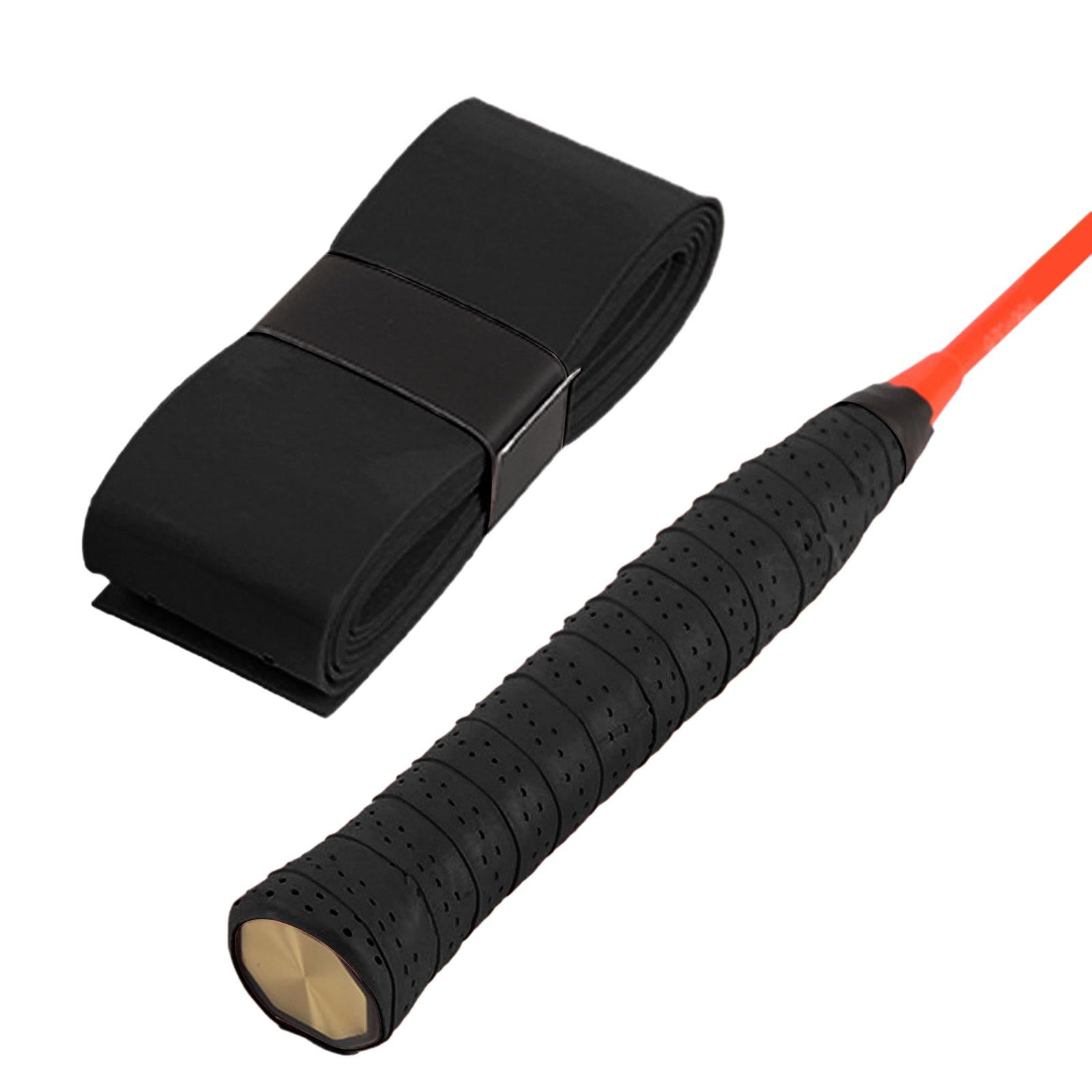 4xTennis Badminton Racket Wrap Tape Accessories Overgrip Grip Tape Handle Tape Black