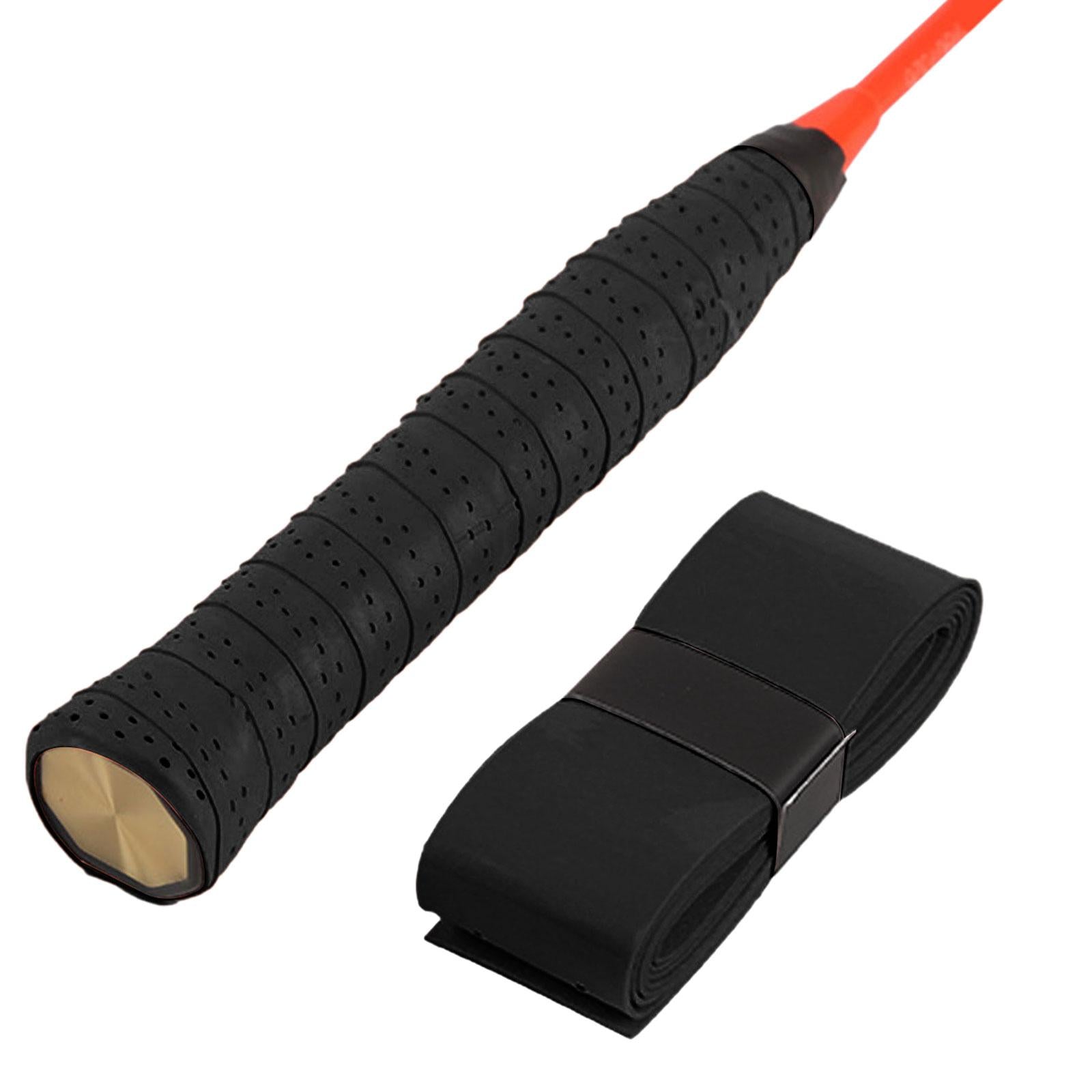 4xTennis Badminton Racket Wrap Tape Accessories Overgrip Grip Tape Handle Tape Black