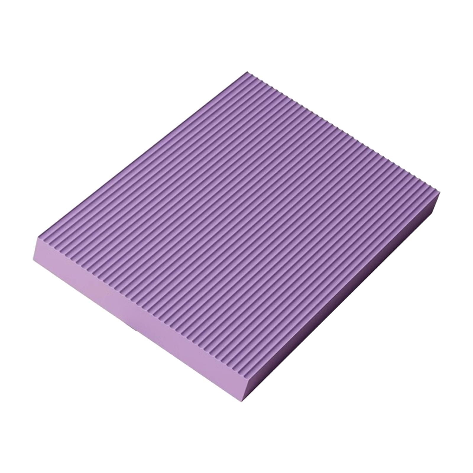 Balance Pad Equipment Core Trainer Anti Slip Knee Pad for Exercise Squat Gym Violet 50cmx40cmx4cm