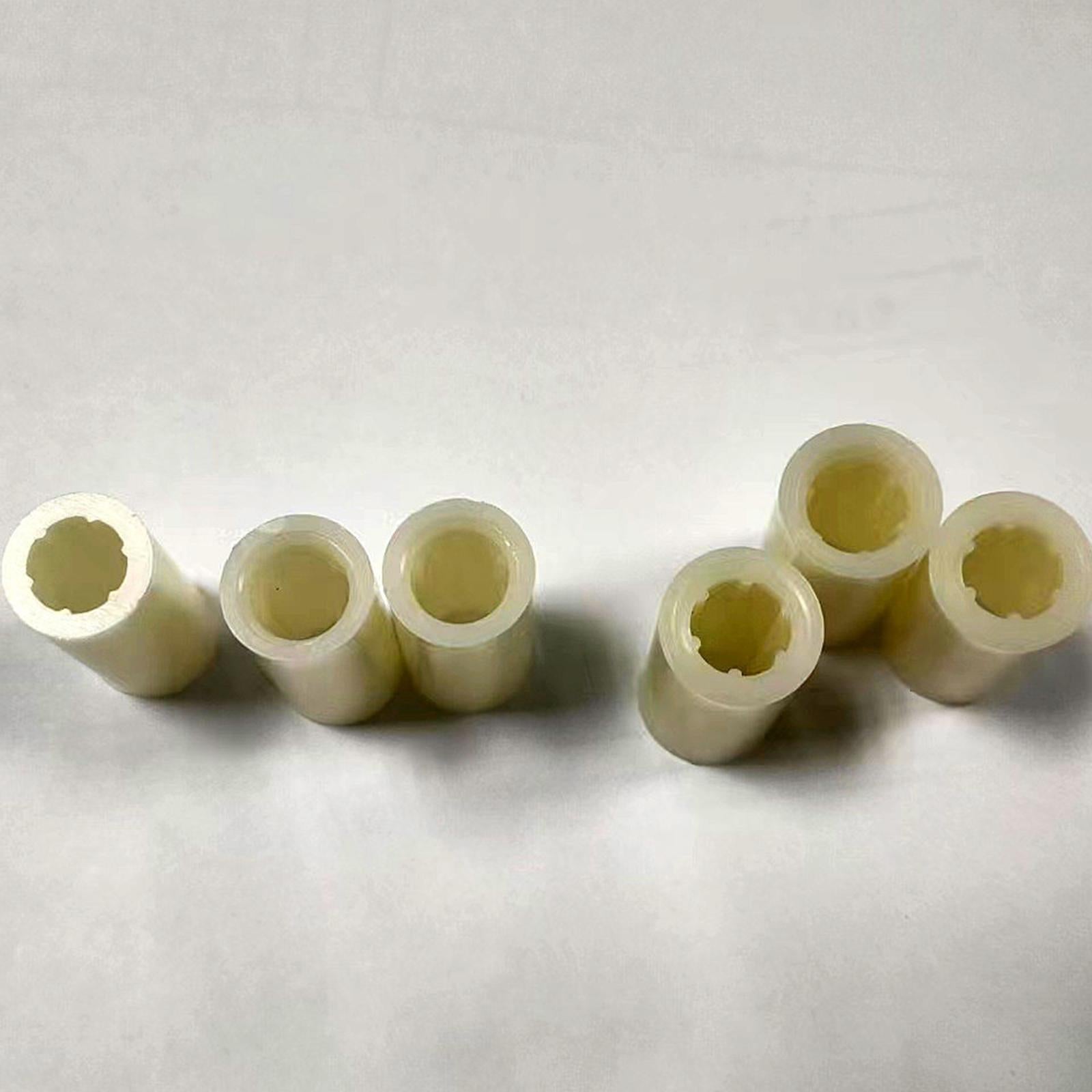 5x6 Pieces Billiard Cue Stick Ferrules 25mm Tubes for Billiard Pool Cue Repair 12mm