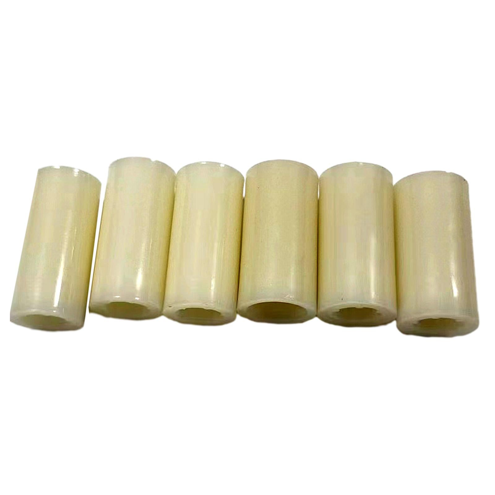 5x6 Pieces Billiard Cue Stick Ferrules 25mm Tubes for Billiard Pool Cue Repair 12mm