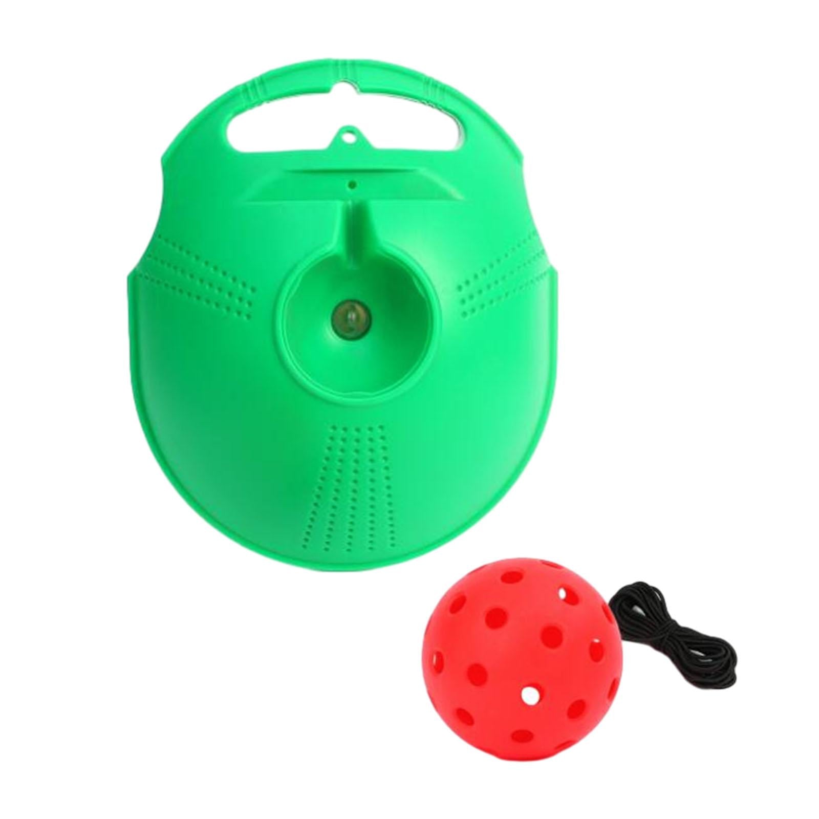 Pickleball Trainer with Pickleball Ball Cord Indoor Solo Pickleball Training red