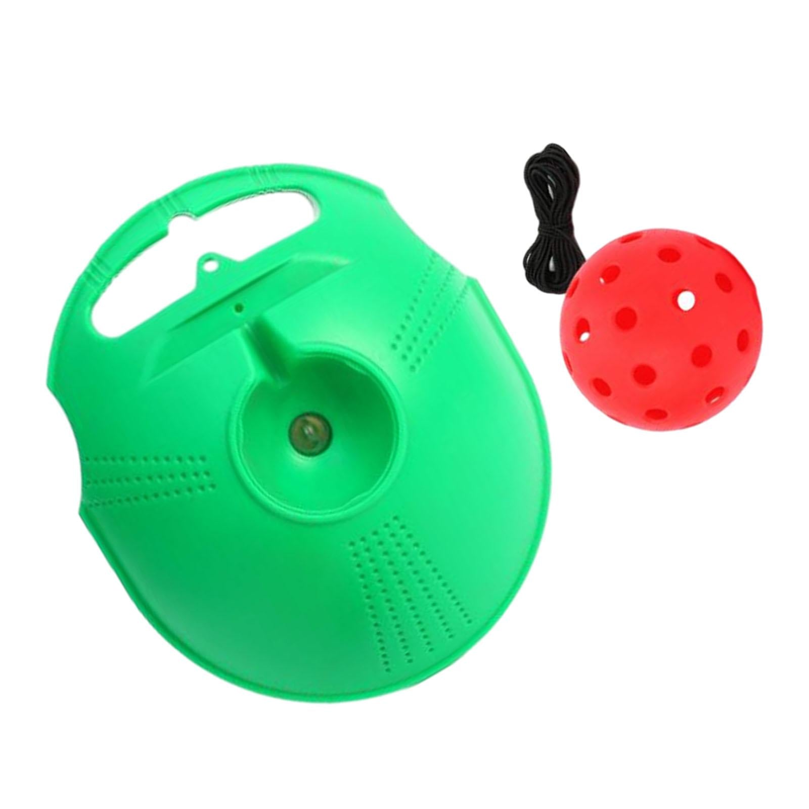 Pickleball Trainer with Pickleball Ball Cord Indoor Solo Pickleball Training red