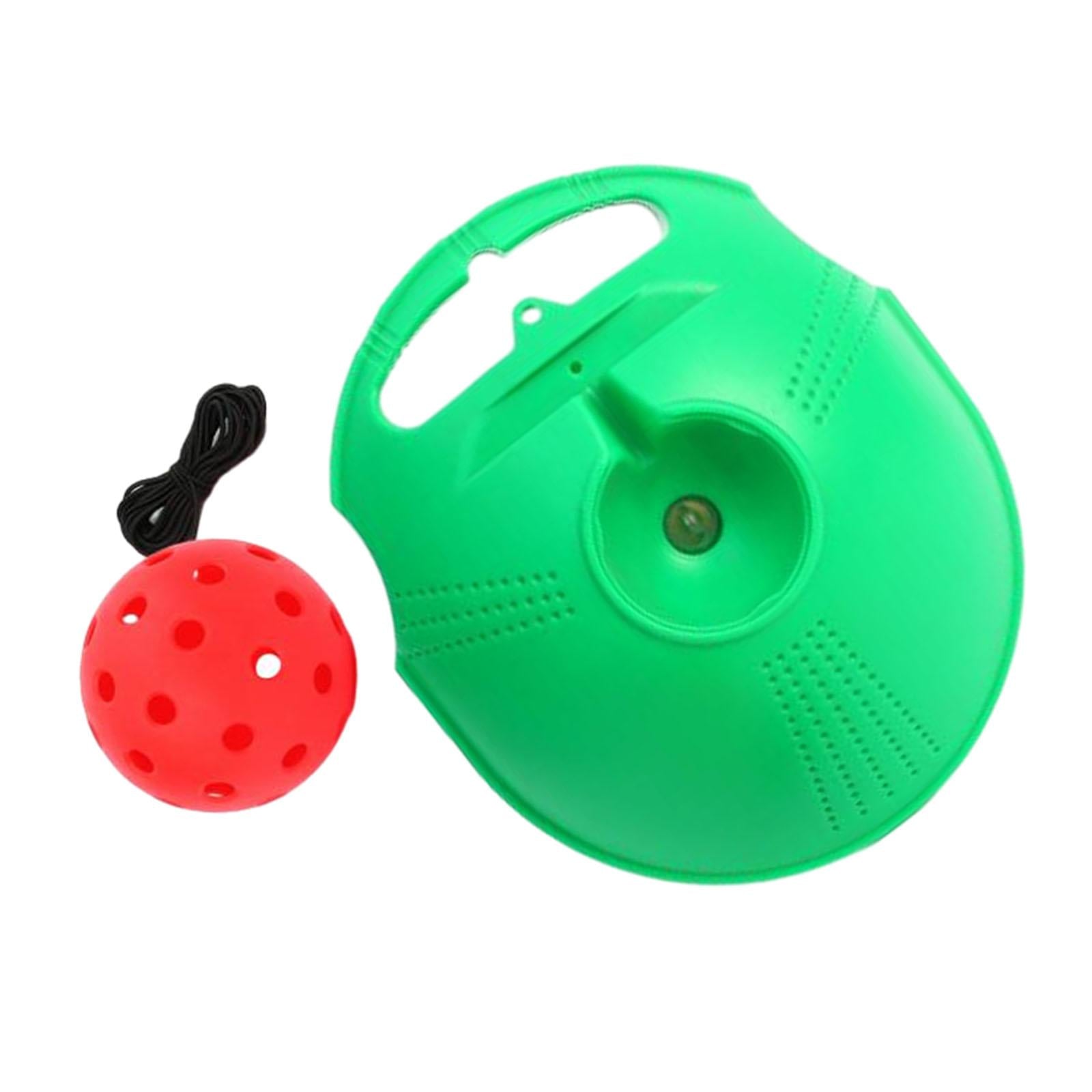 Pickleball Trainer with Pickleball Ball Cord Indoor Solo Pickleball Training red