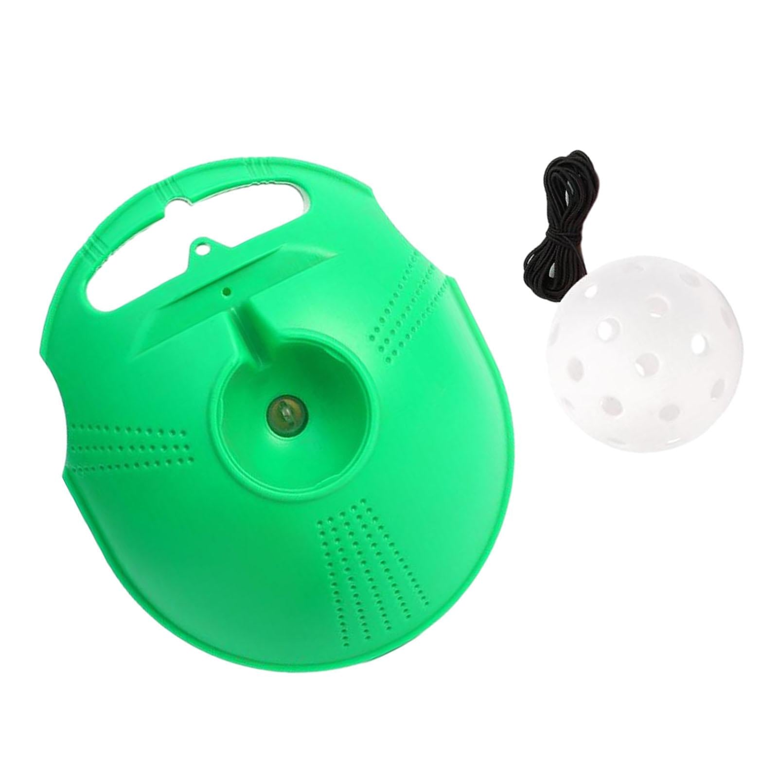 Pickleball Trainer with Pickleball Ball Cord Indoor Solo Pickleball Training white