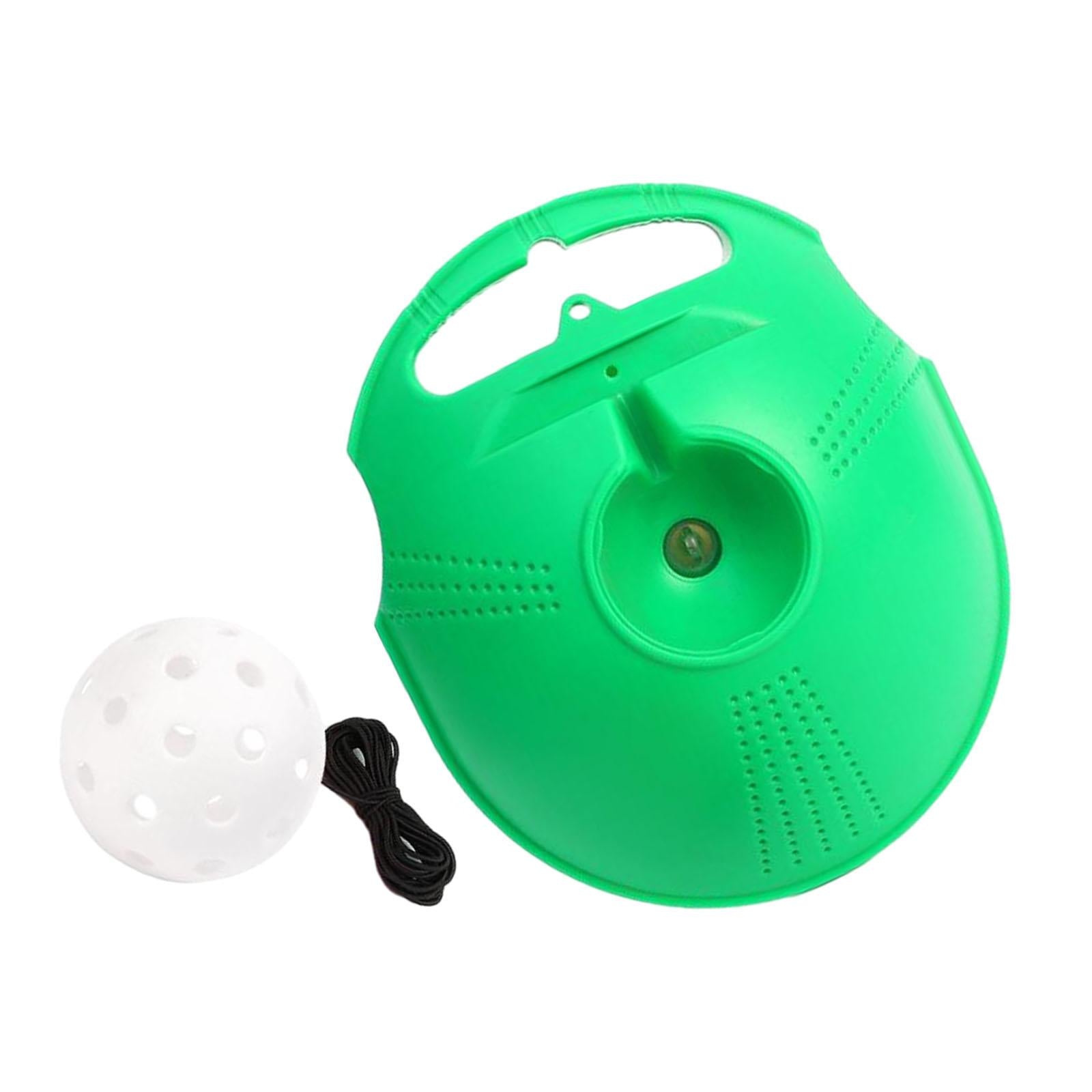 Pickleball Trainer with Pickleball Ball Cord Indoor Solo Pickleball Training white