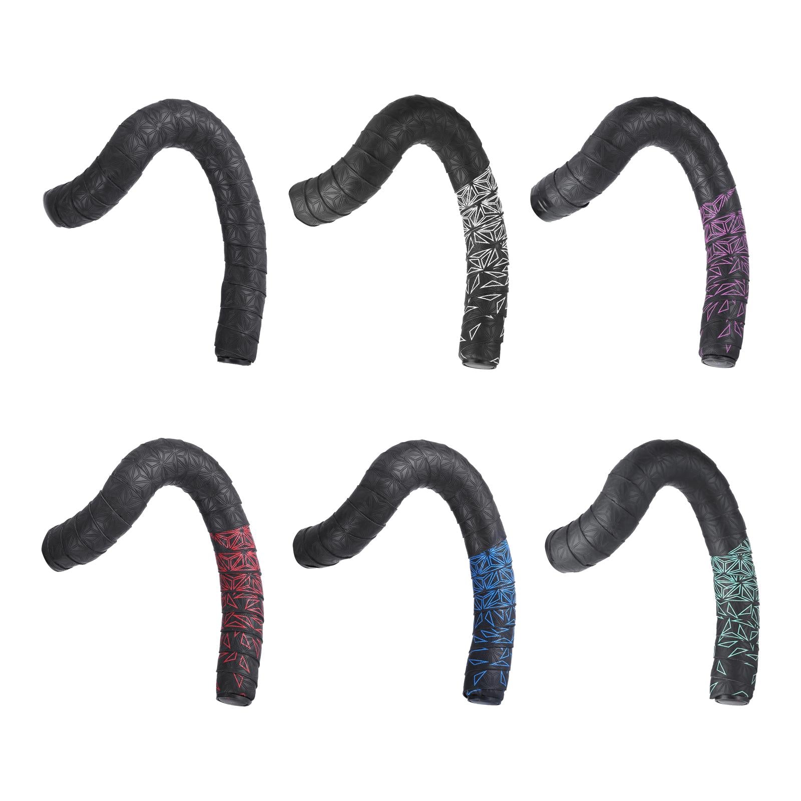 Bike Handlebar Tape Handle Wrap for Mountain Bikes Fixed Gear Bicycle Biking Black