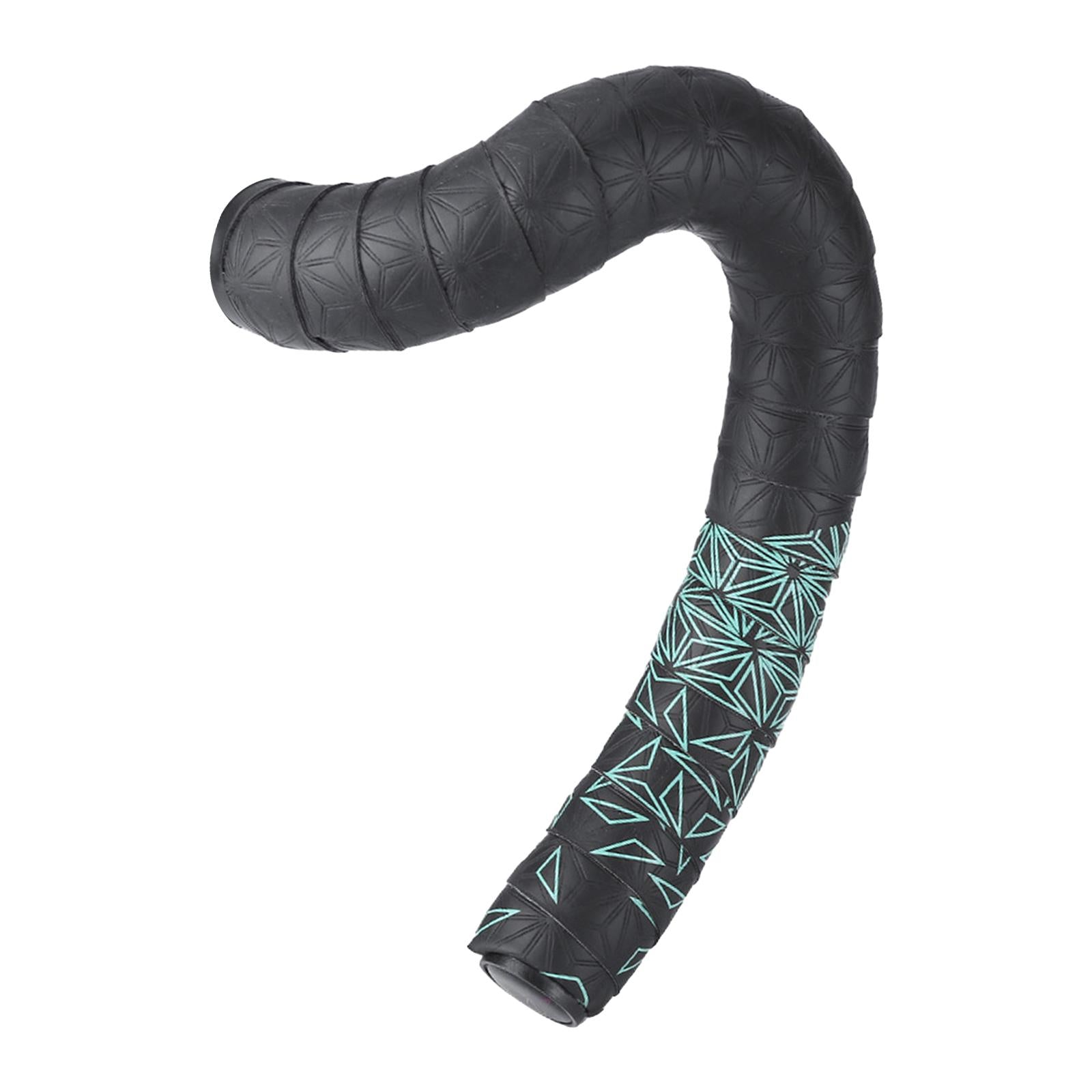 Bike Handlebar Tape Handle Wrap for Mountain Bikes Fixed Gear Bicycle Biking Black Green