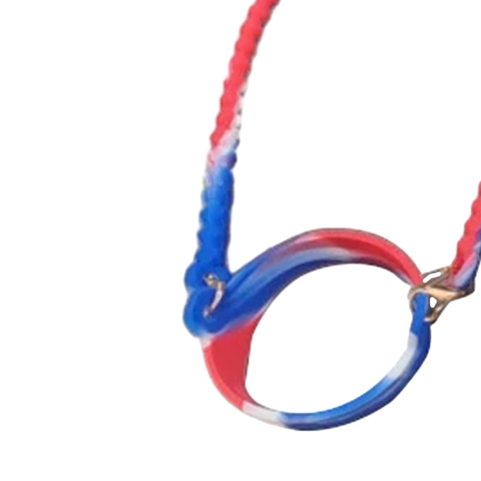 Water Bottle Handle Strap Soft Durable Silicone Water Bottle Carrying Handle Red Blue