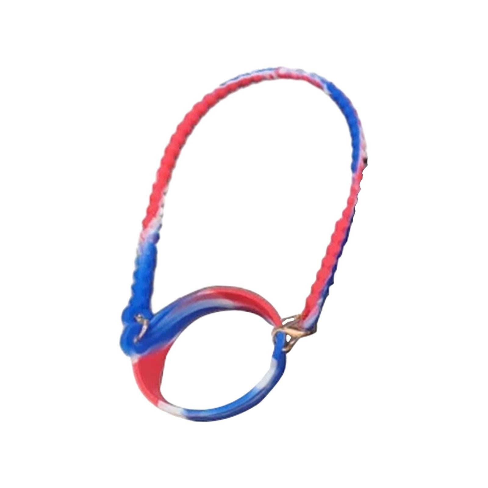 Water Bottle Handle Strap Soft Durable Silicone Water Bottle Carrying Handle Red Blue