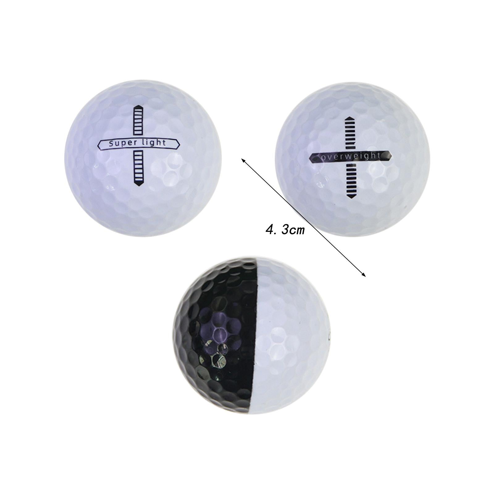Golf Putting Balls Improve Accuracy Golf Practice for Office Backyard Indoor 3 Balls of 3 Types