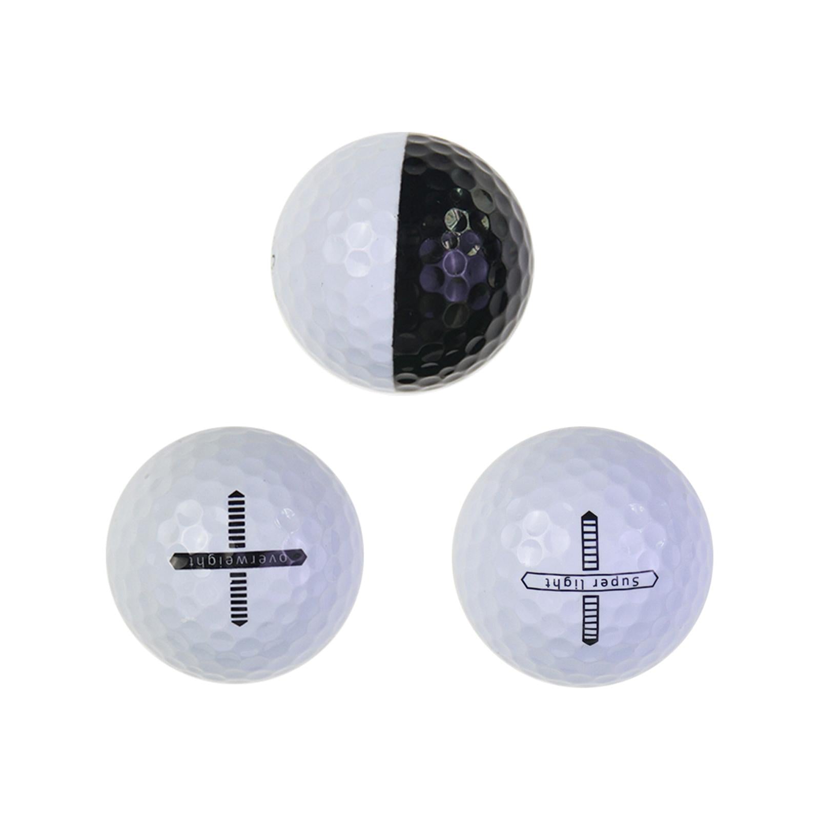 Golf Putting Balls Improve Accuracy Golf Practice for Office Backyard Indoor 3 Balls of 3 Types