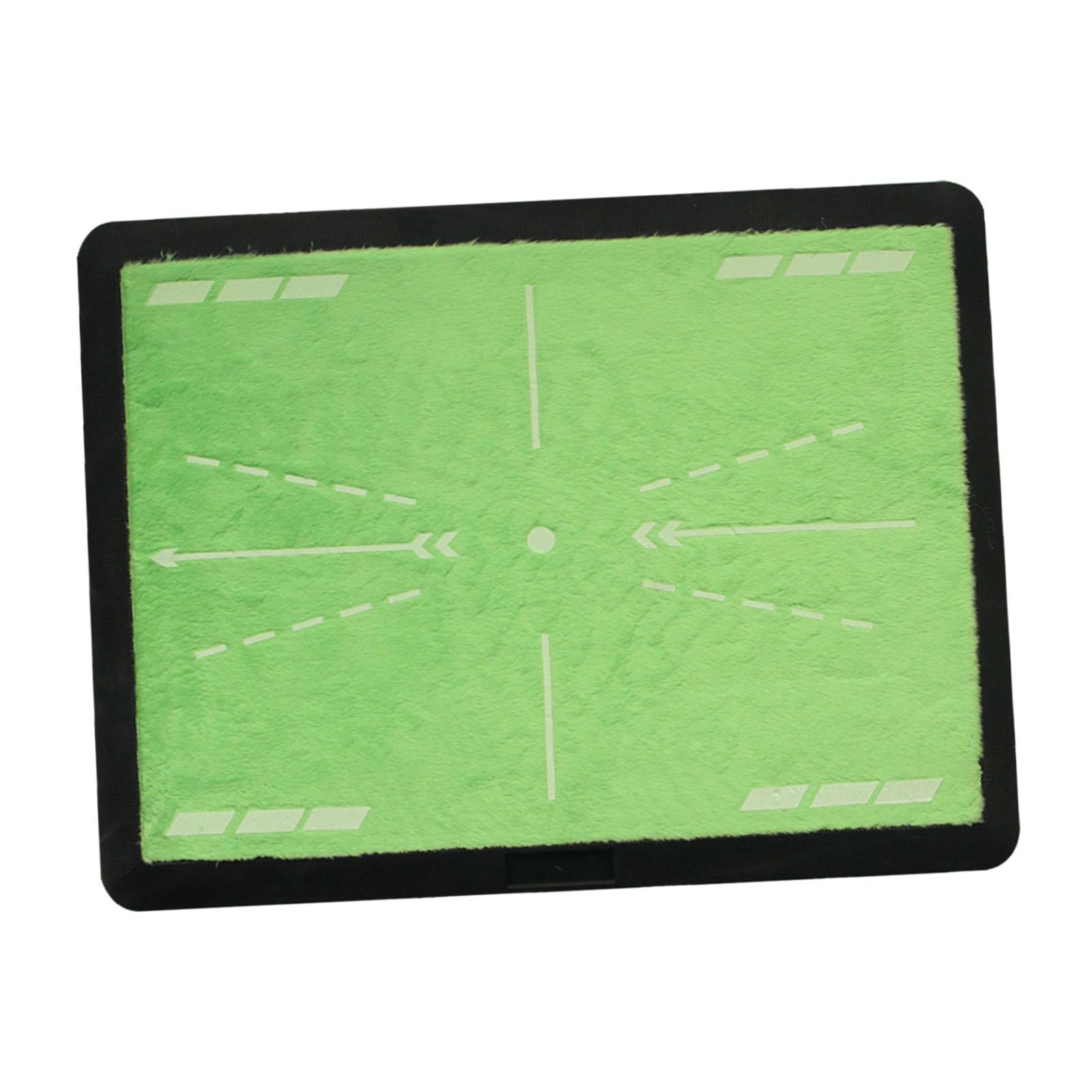 Golf Hitting Mat Golf Training Mat for Swing Path for Office Outdoor Indoor velvet