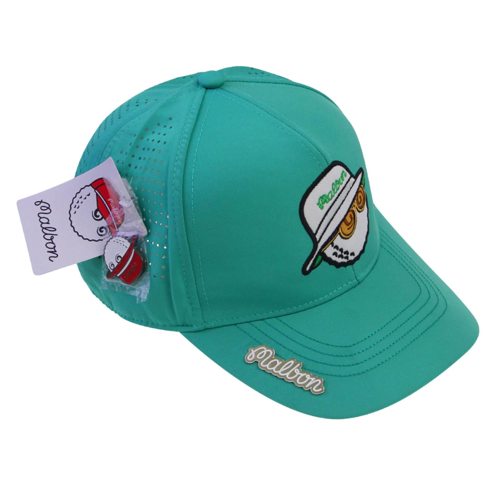 Golf Hat Breathable Adjustable Men Women Golf Cap for Fishing Camping Casual Green