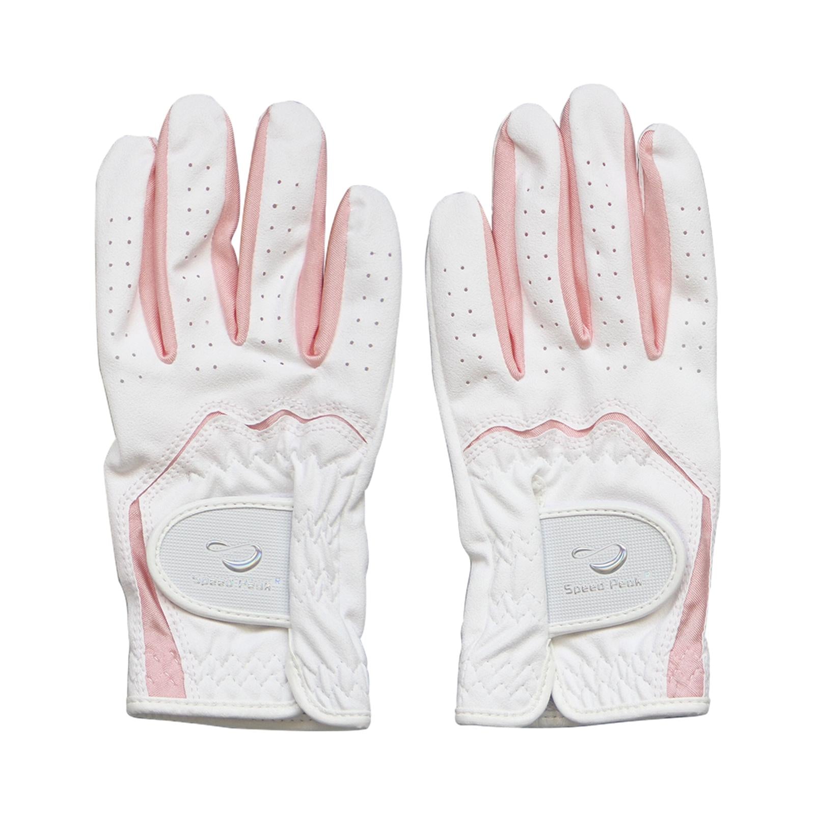 Children's Golf Gloves Soft Golf Accessories for Fishing Bike Cycling Riding pink M
