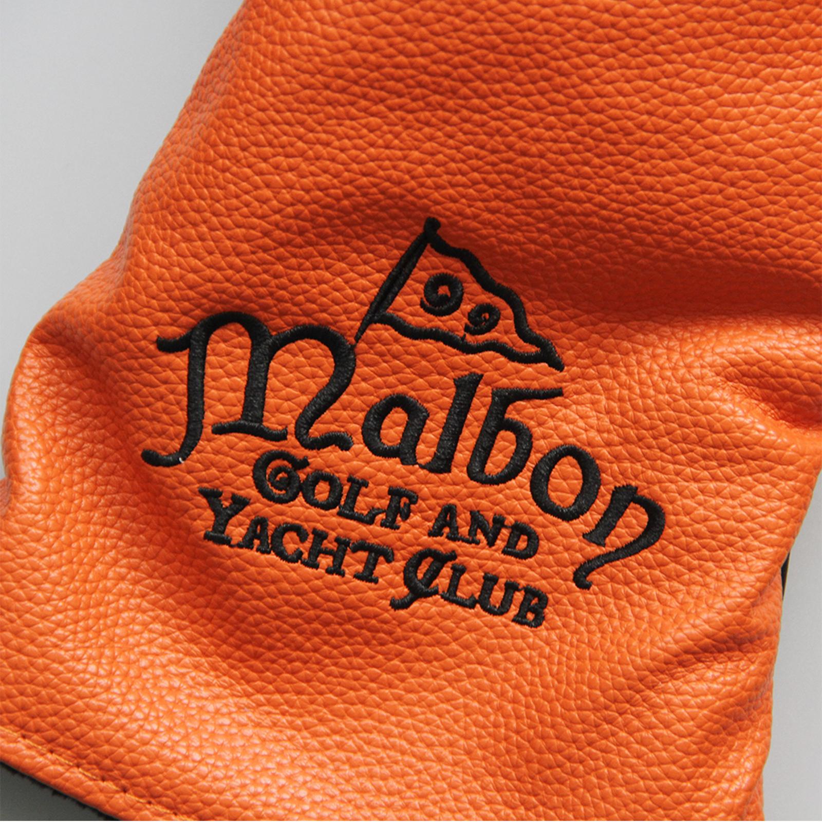 4x Golf Club Head Covers PU Golfer Gift Club Protection Wrap Golf Club Cover Orange