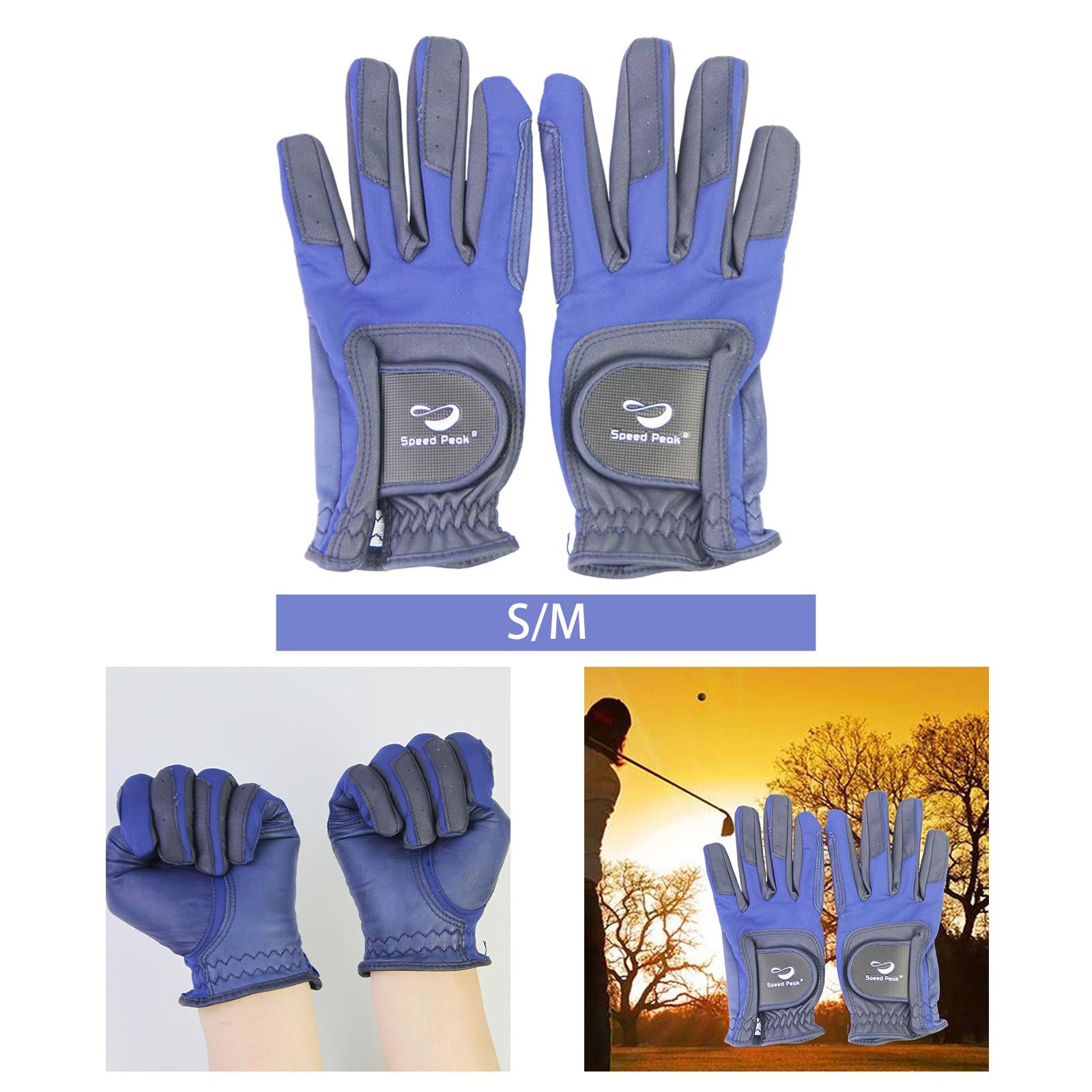 Women Golf Gloves Both Hands Golfer Gloves for Golf Swing Ladies Cold Weather S