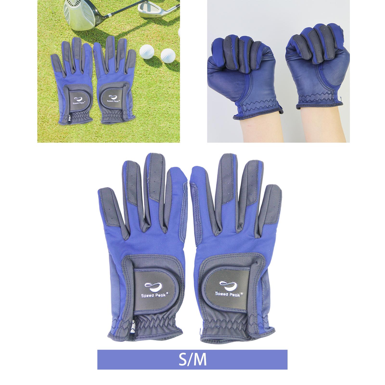 Women Golf Gloves Both Hands Golfer Gloves for Golf Swing Ladies Cold Weather S