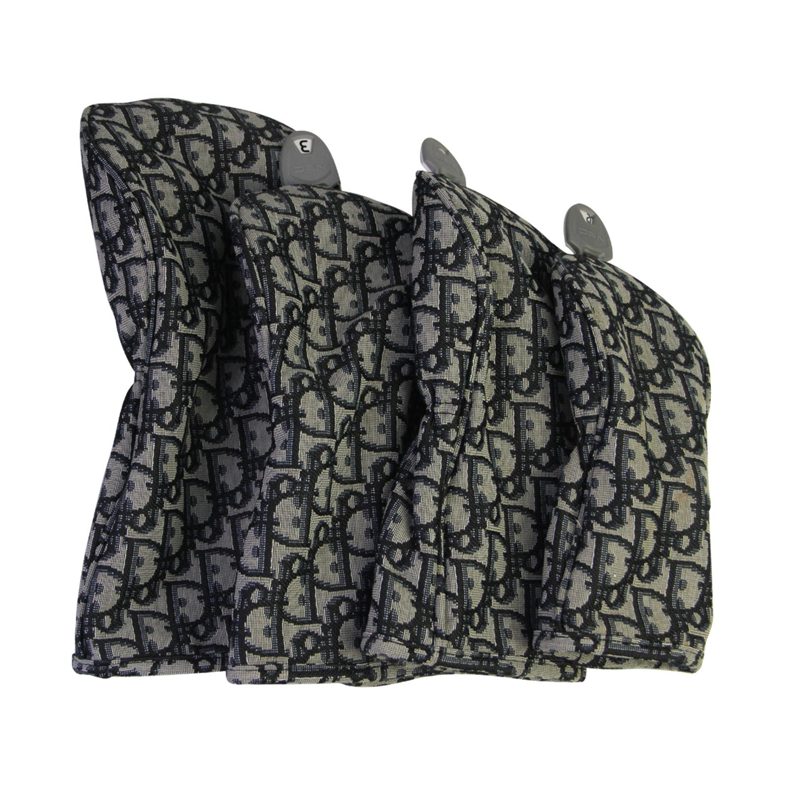 Golf Wood Cover Men Women Durable Trendy Wear Resistant Golf Head Cover D Pattern