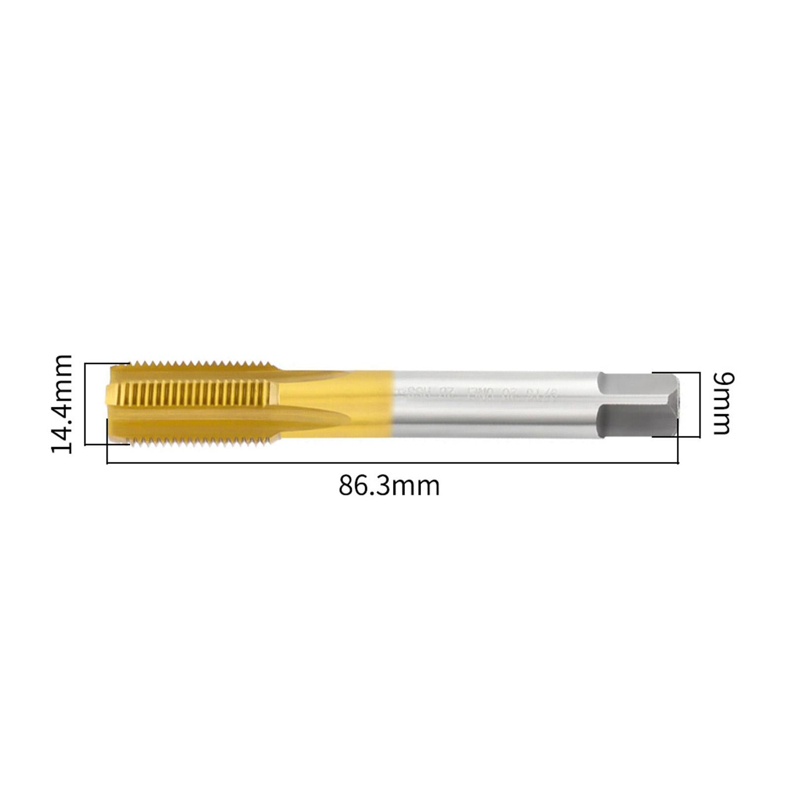 Bicycle Pedal Tap Bicycle Maintenance Tool Pedal Tap Thread Crank Repairment Golden Right