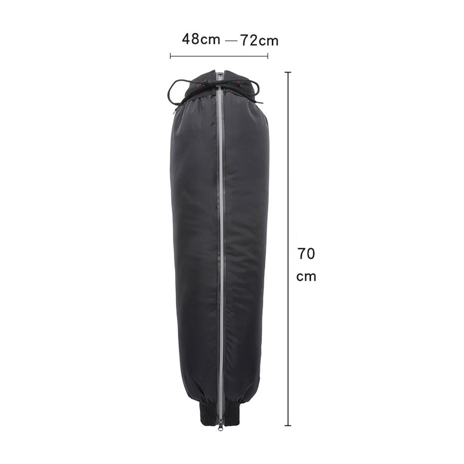 2x Winter Motorcycle Knee Pads Knee Guard for Snowboarding Riding Winter Ski 70cm