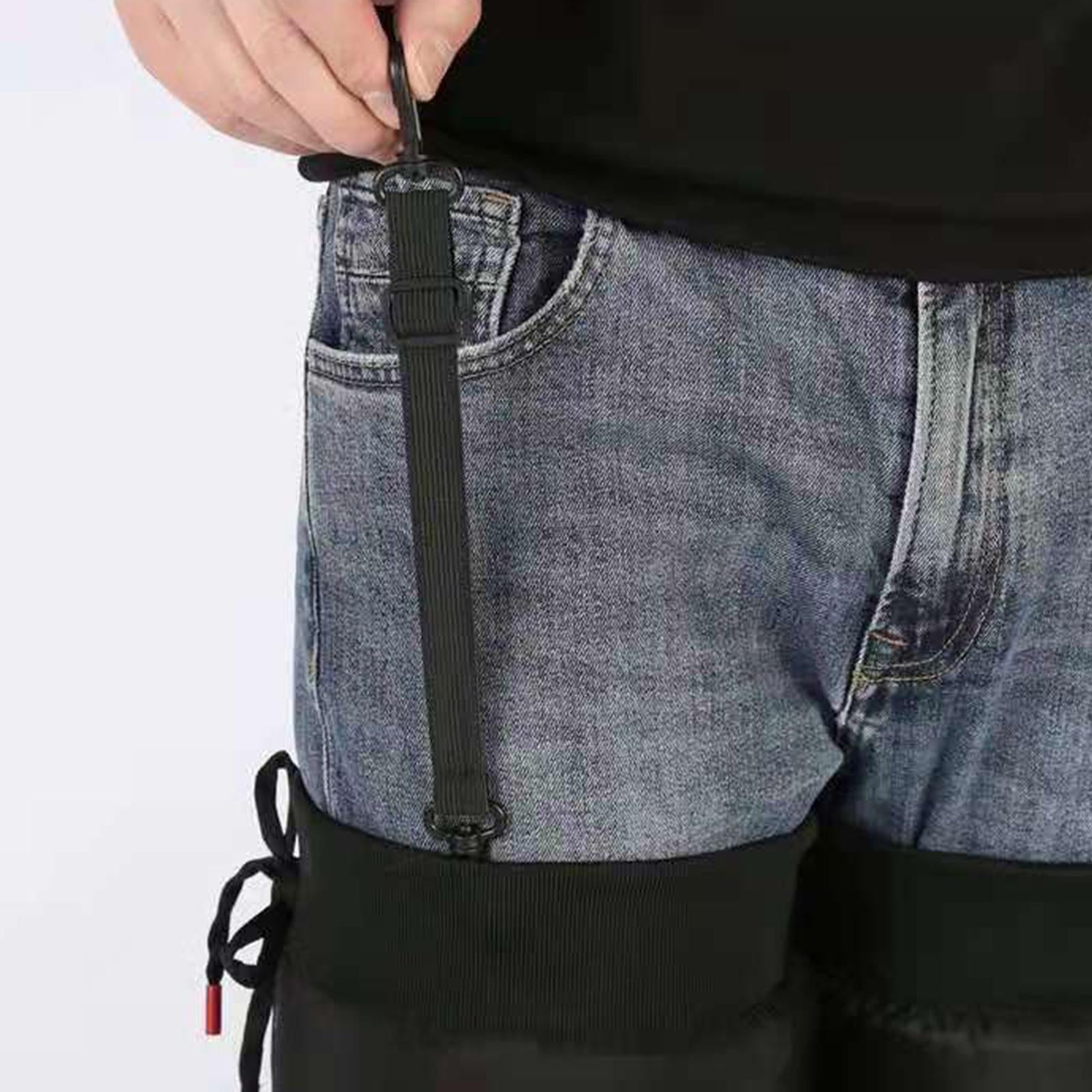 2x Winter Motorcycle Knee Pads Knee Guard for Snowboarding Riding Winter Ski 70cm