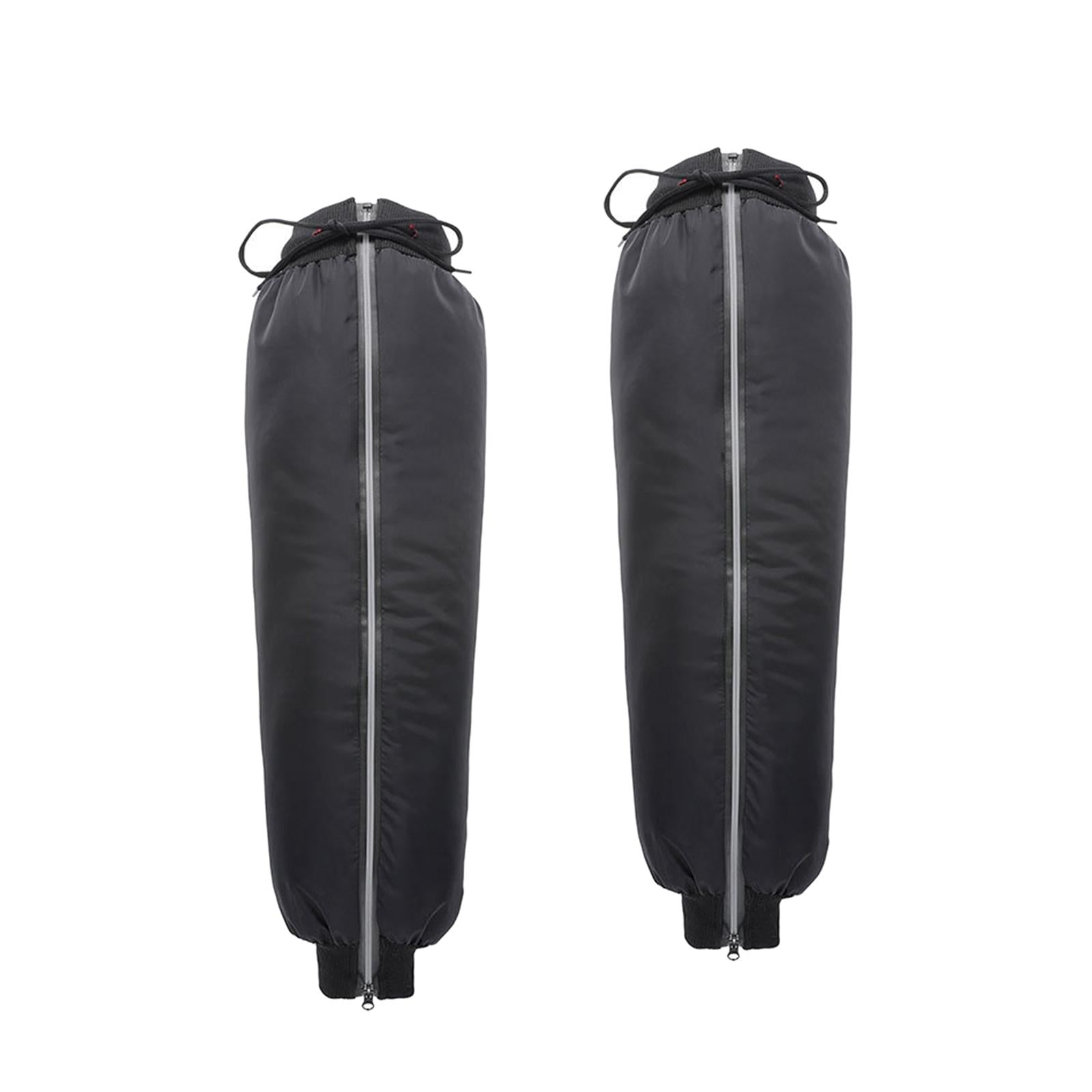 2x Winter Motorcycle Knee Pads Knee Guard for Snowboarding Riding Winter Ski 70cm