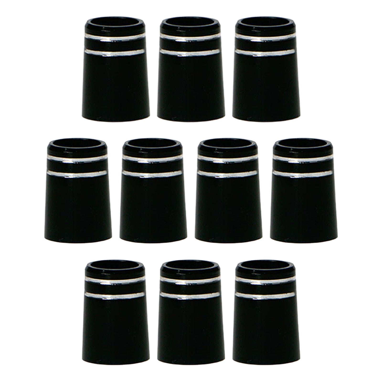 10 Pieces Golf Ferrule with Double Black Ring for Golf Wood Club Replacement